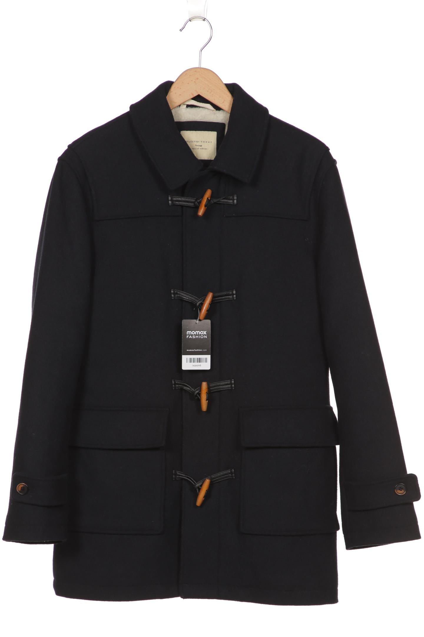 

Selected Herren Mantel, marineblau, Gr. 48