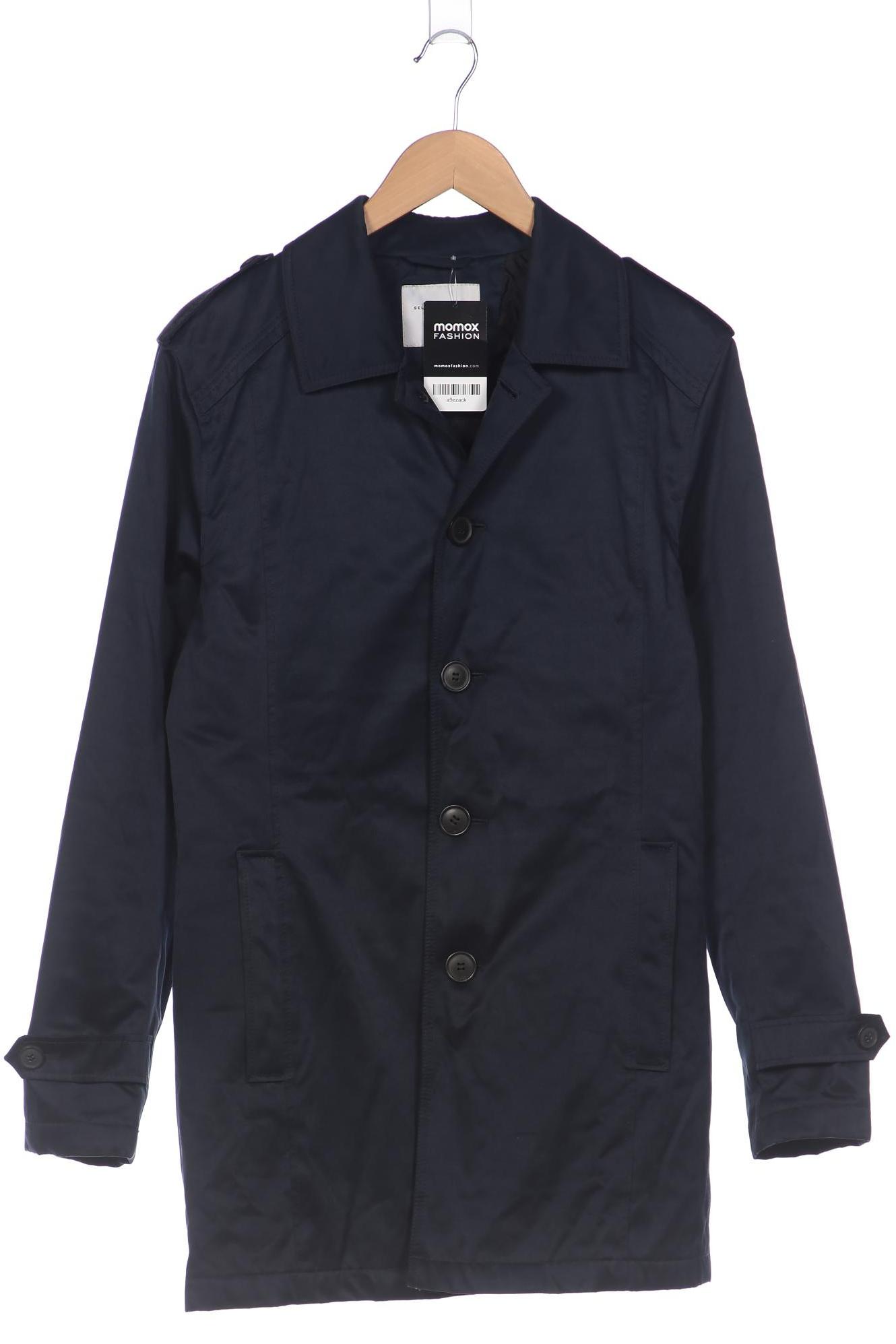 

Selected Herren Mantel, marineblau, Gr. 46