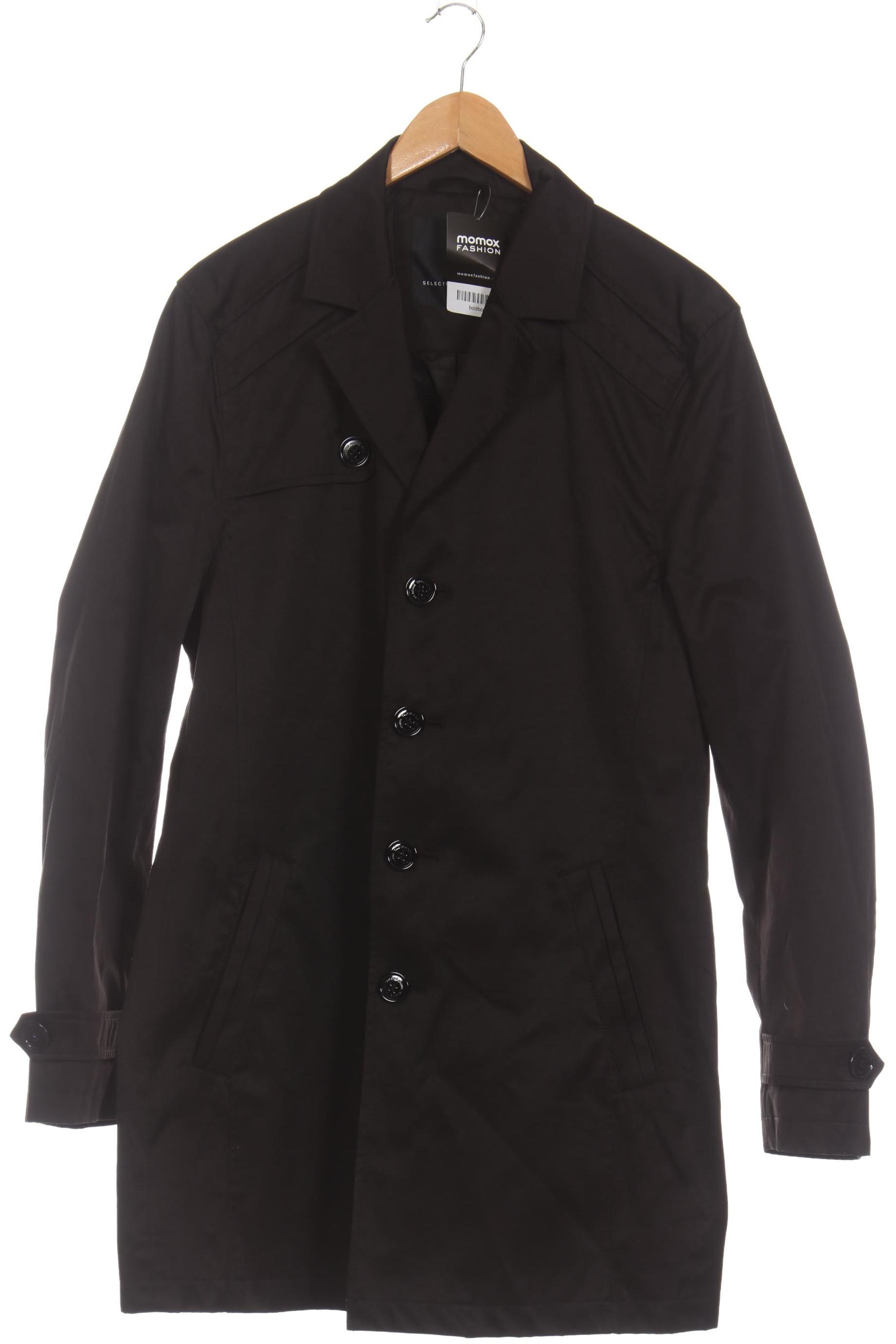 

Selected Herren Mantel, schwarz, Gr.