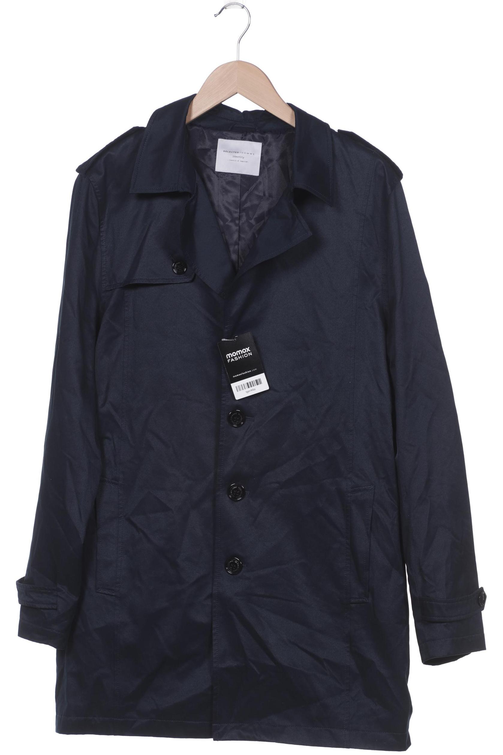 

SELECTED Herren Mantel, marineblau