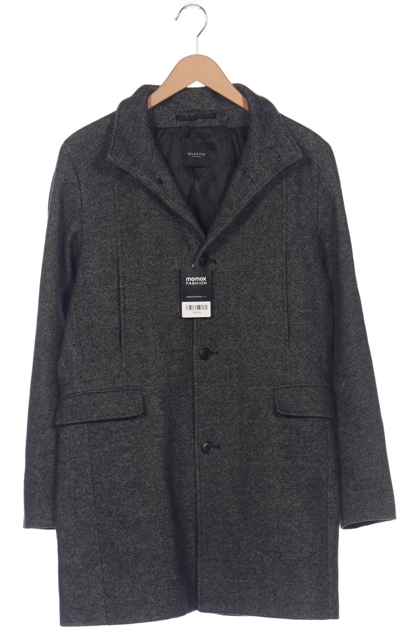 

Selected Herren Mantel, grau, Gr. 48