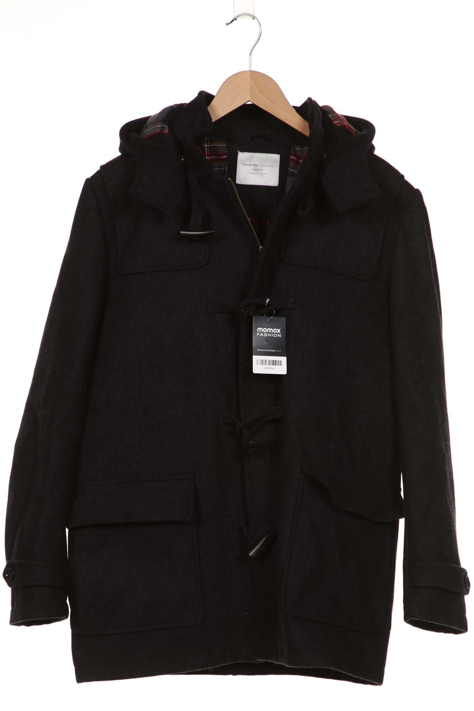 

SELECTED Herren Mantel, schwarz