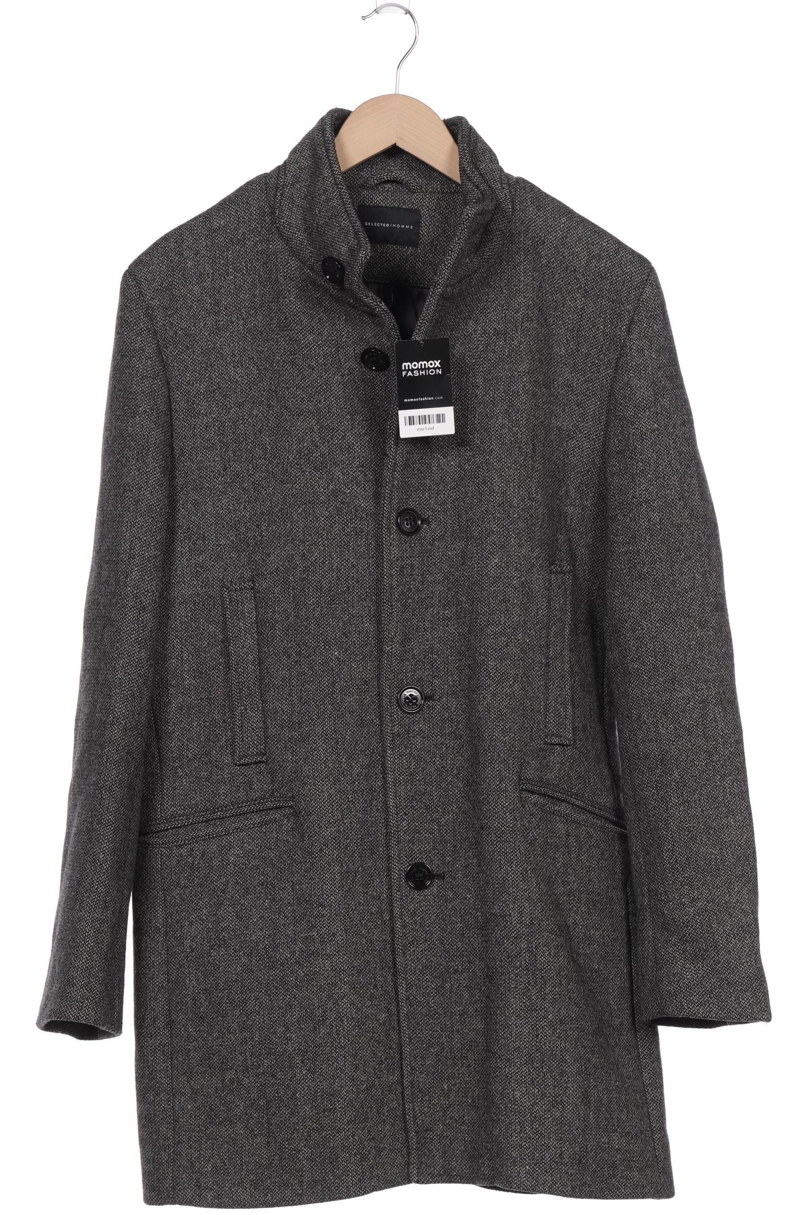 

Selected Herren Mantel, grau, Gr. 54