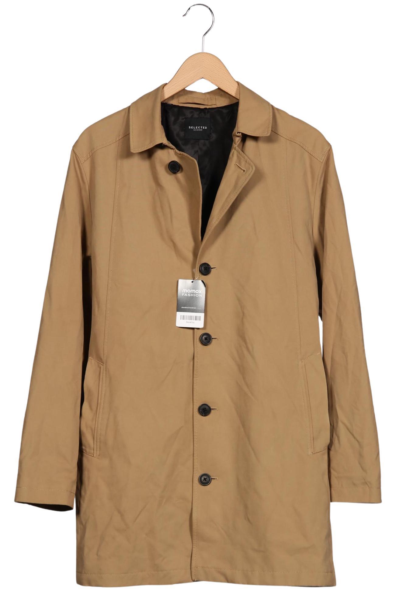 

Selected Herren Mantel, beige, Gr. 52