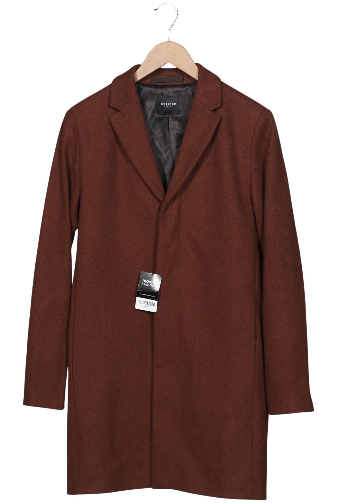 

Selected Herren Mantel, braun, Gr. 46