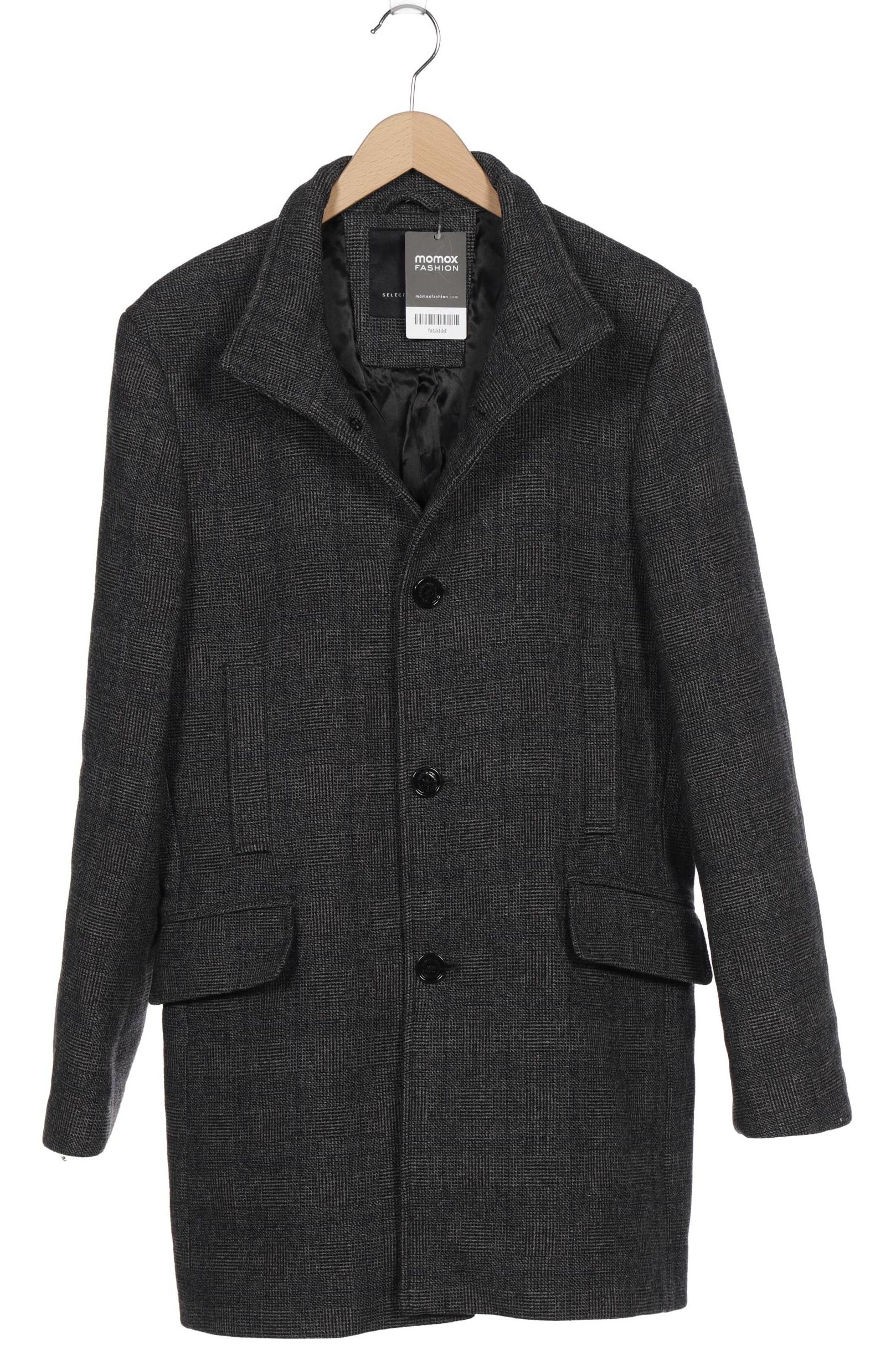 

Selected Herren Mantel, grau, Gr. 48