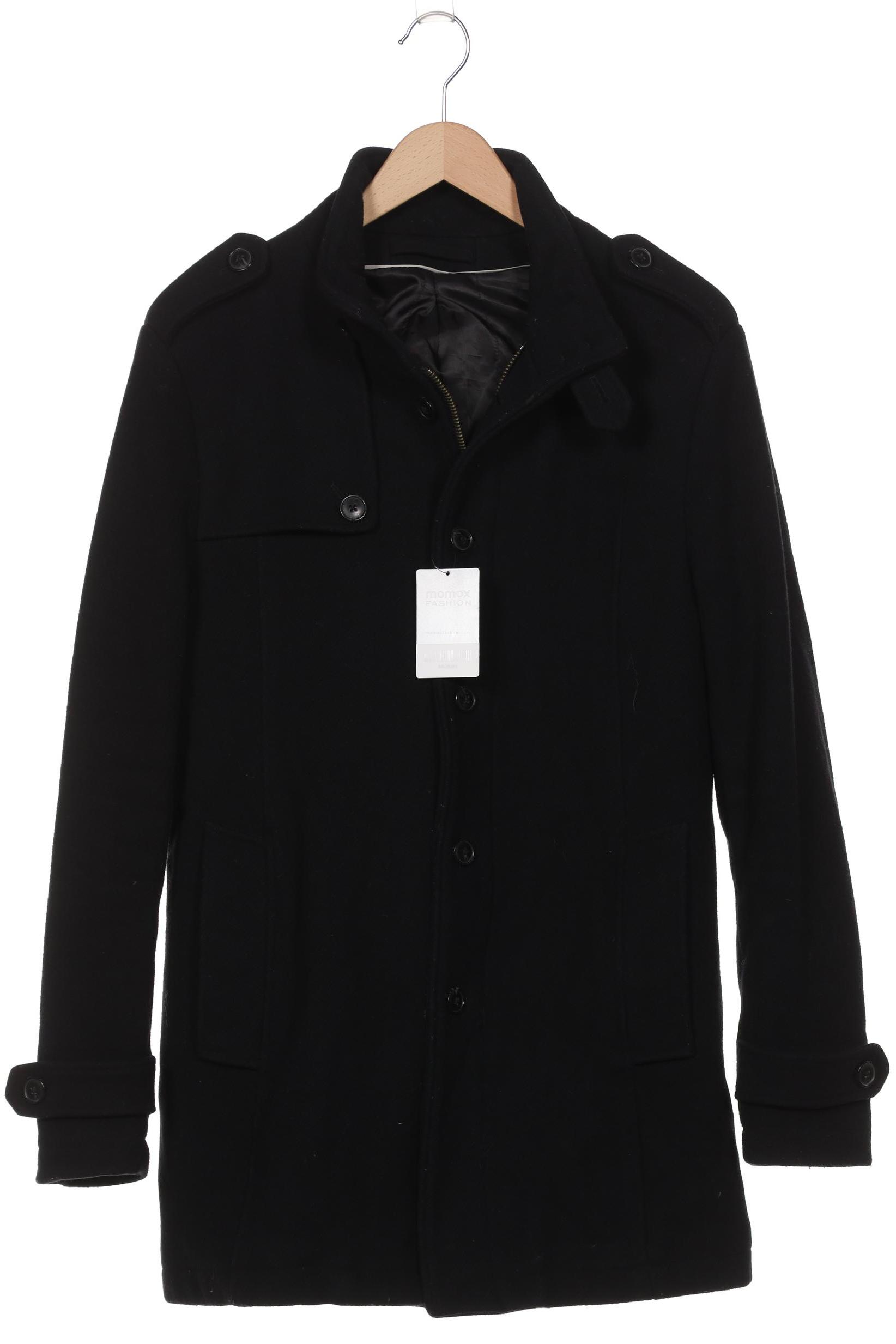 

Selected Herren Mantel, schwarz, Gr. 48