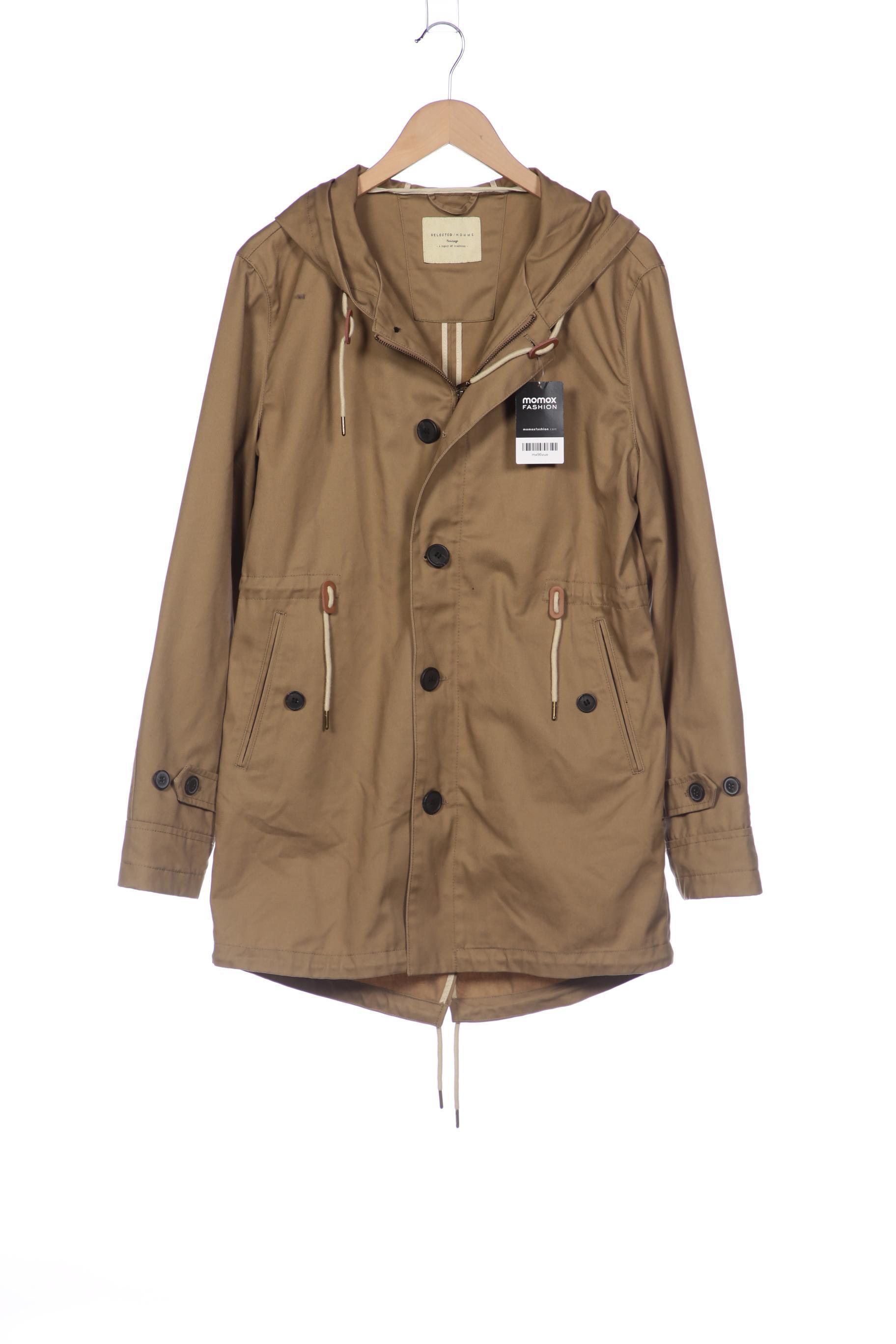 

Selected Herren Mantel, beige, Gr. 46