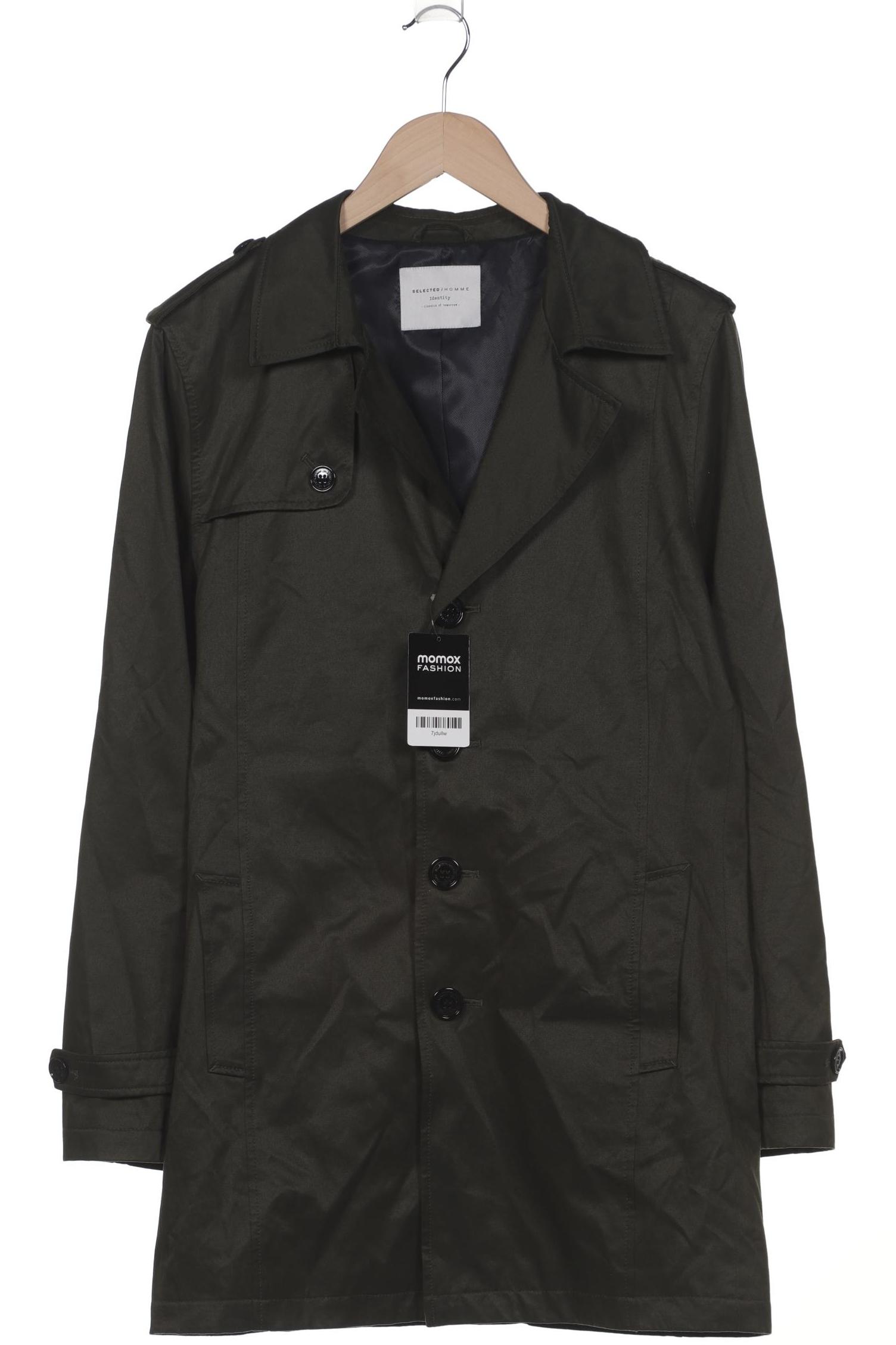 Thumbnail - Selected Herren Mantel, grün, Gr. 46