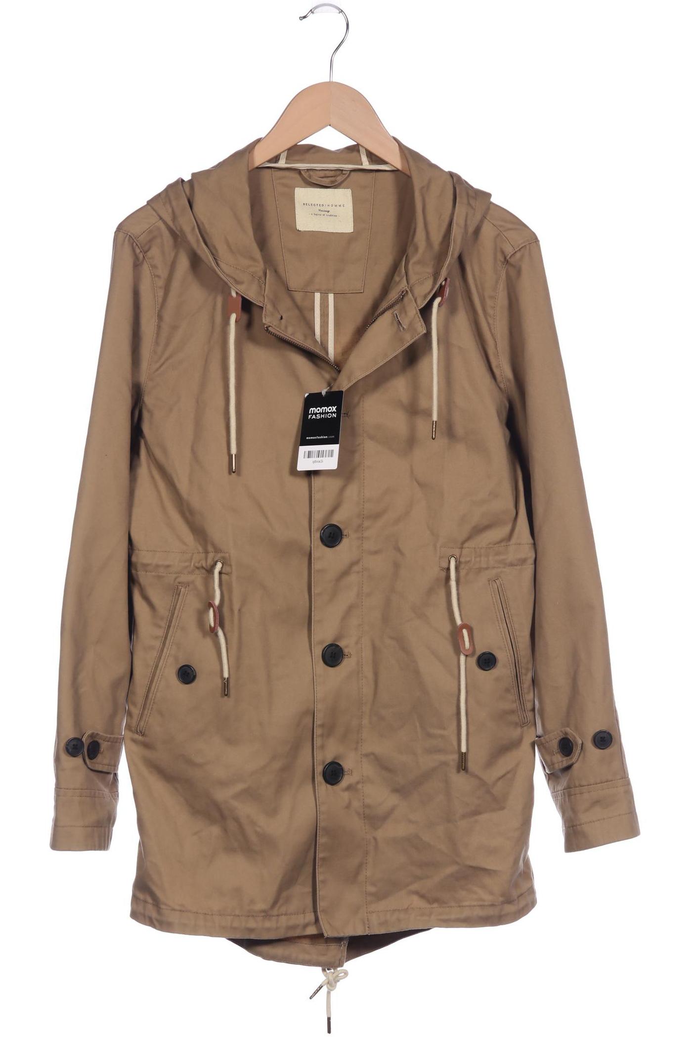 

Selected Herren Mantel, beige, Gr. 46