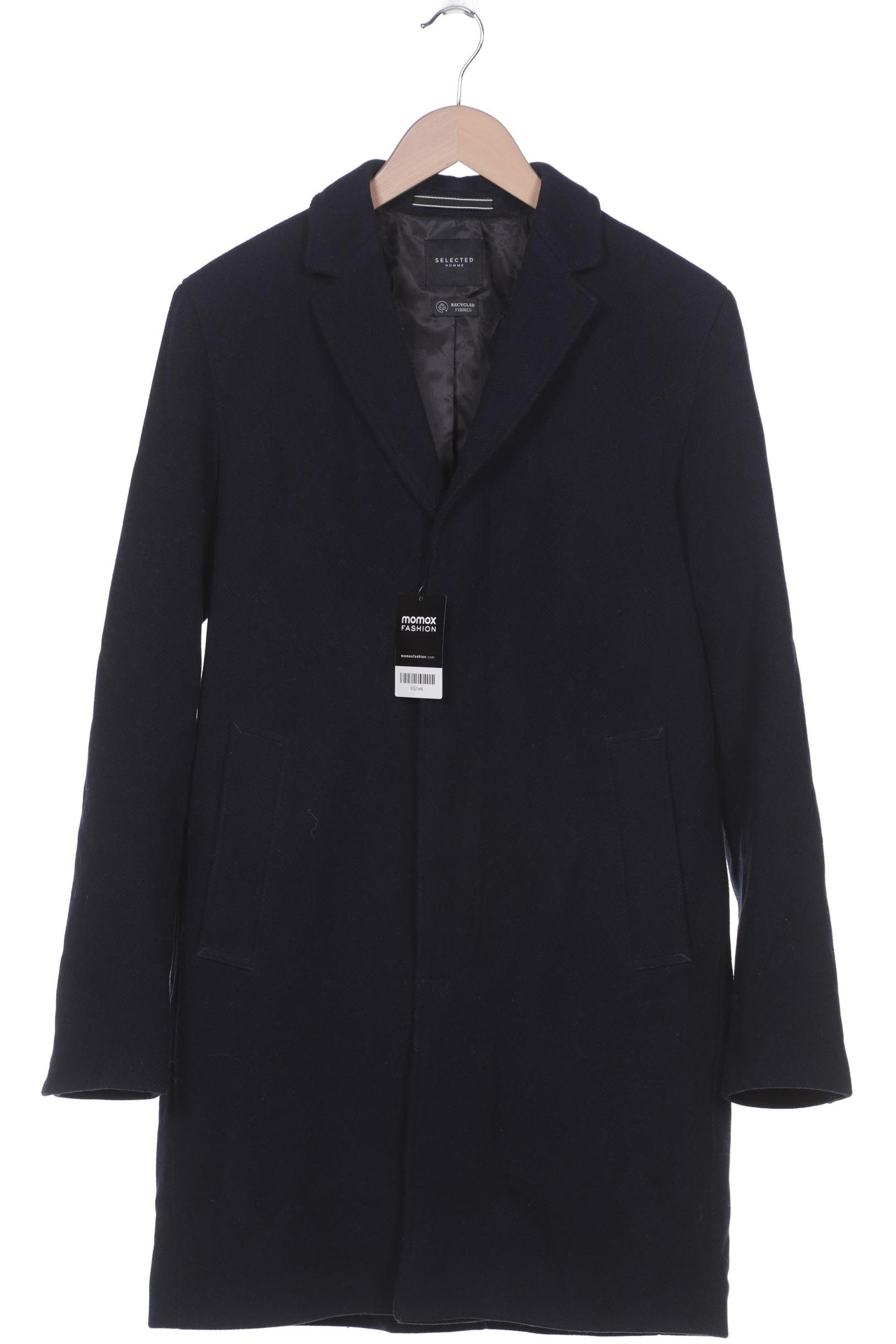 

Selected Herren Mantel, marineblau, Gr. 52