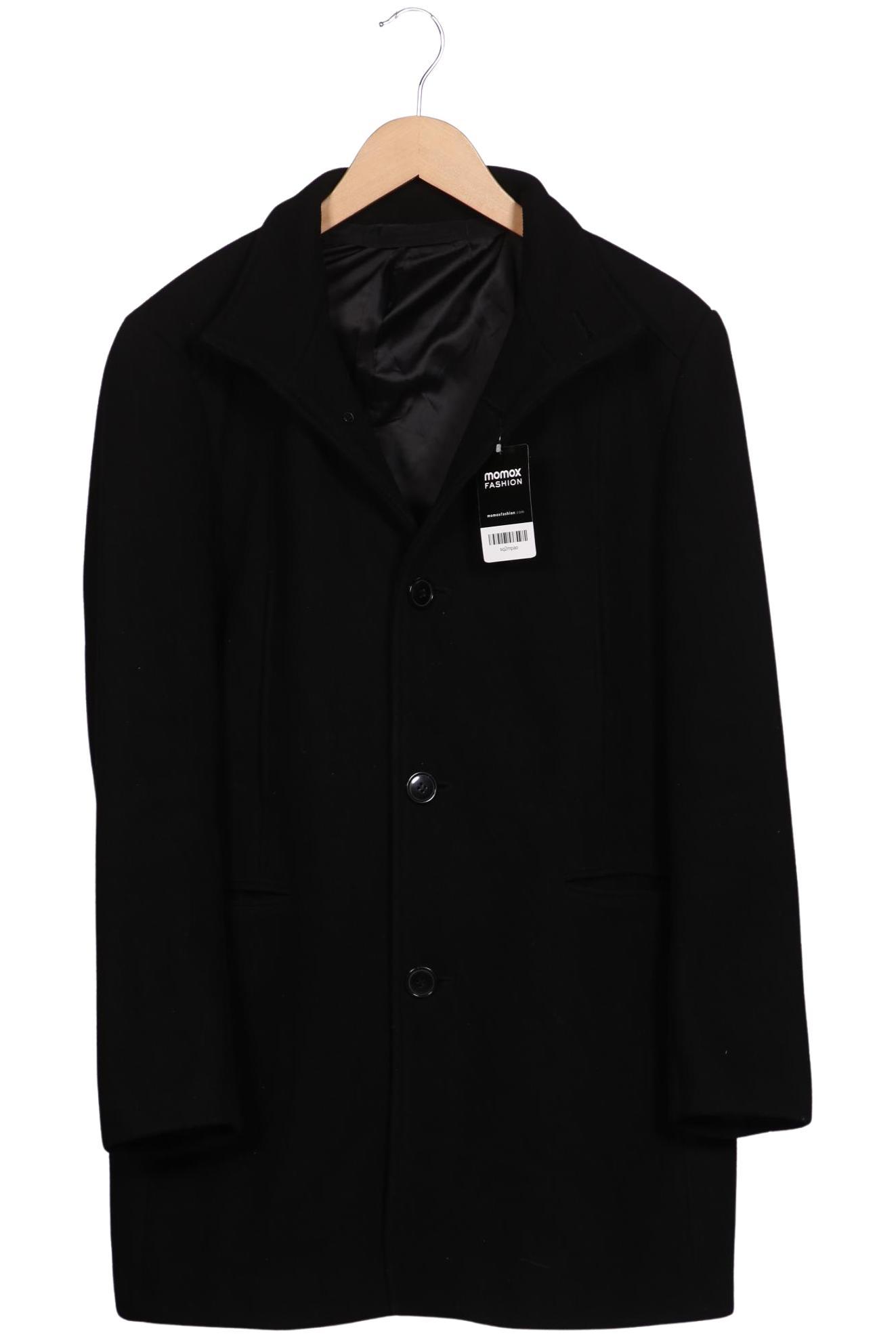 

Selected Herren Mantel, schwarz, Gr. 52