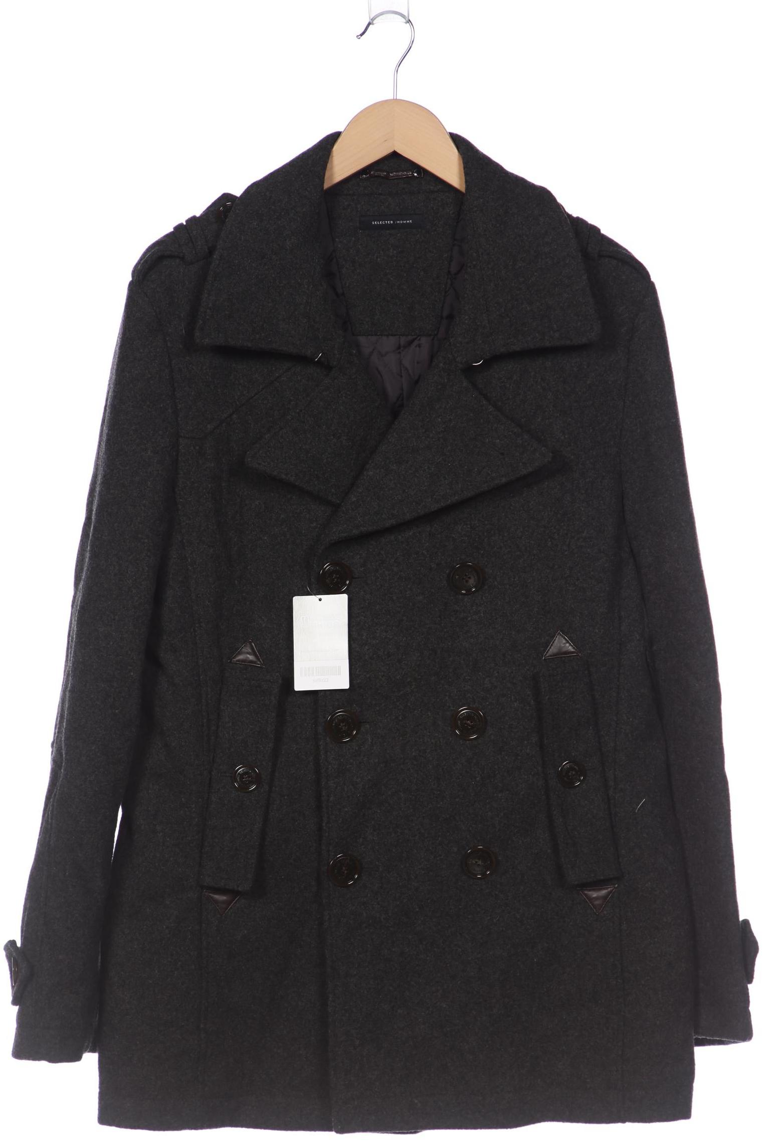 

SELECTED Herren Mantel, grau