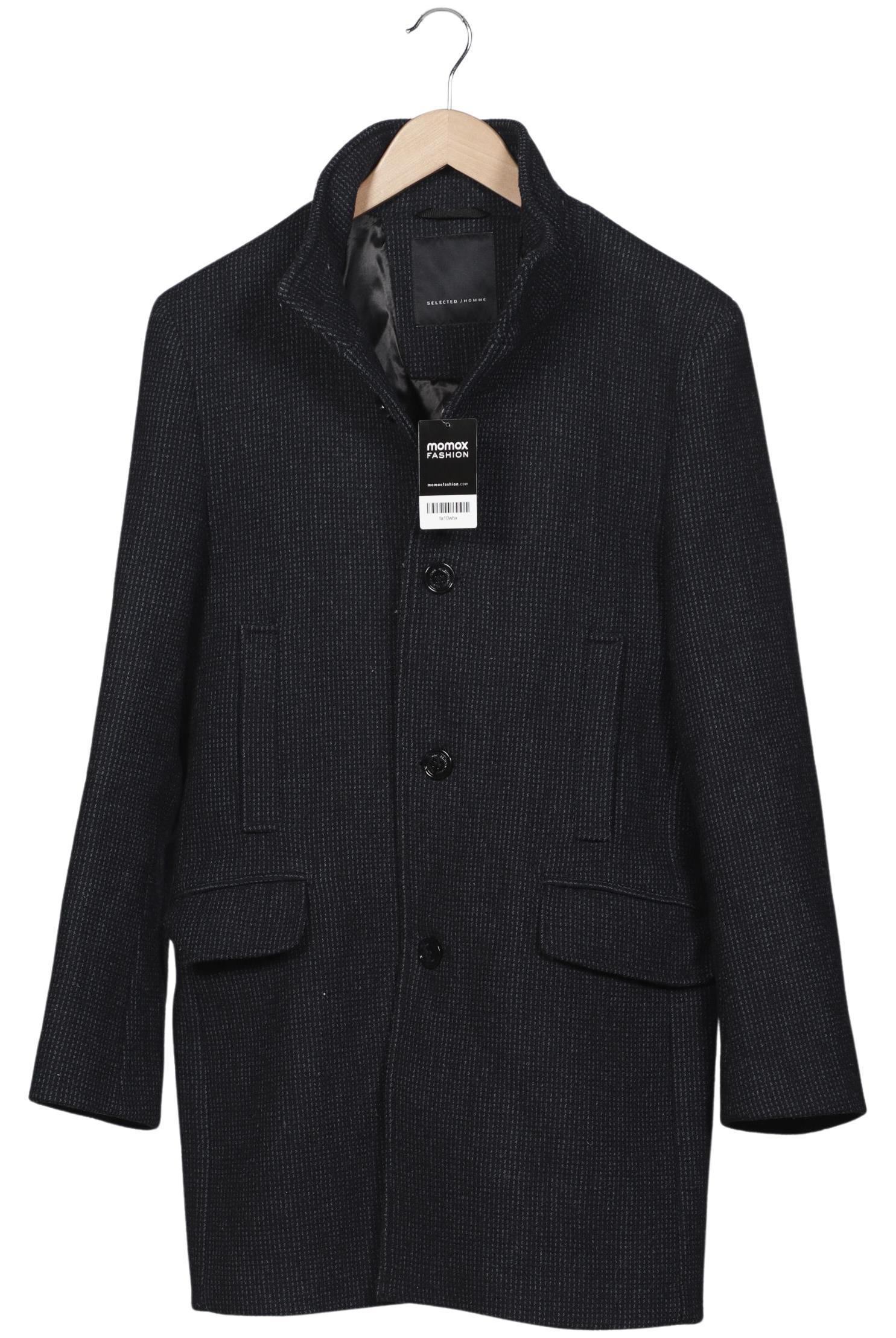 

Selected Herren Mantel, marineblau, Gr. 48