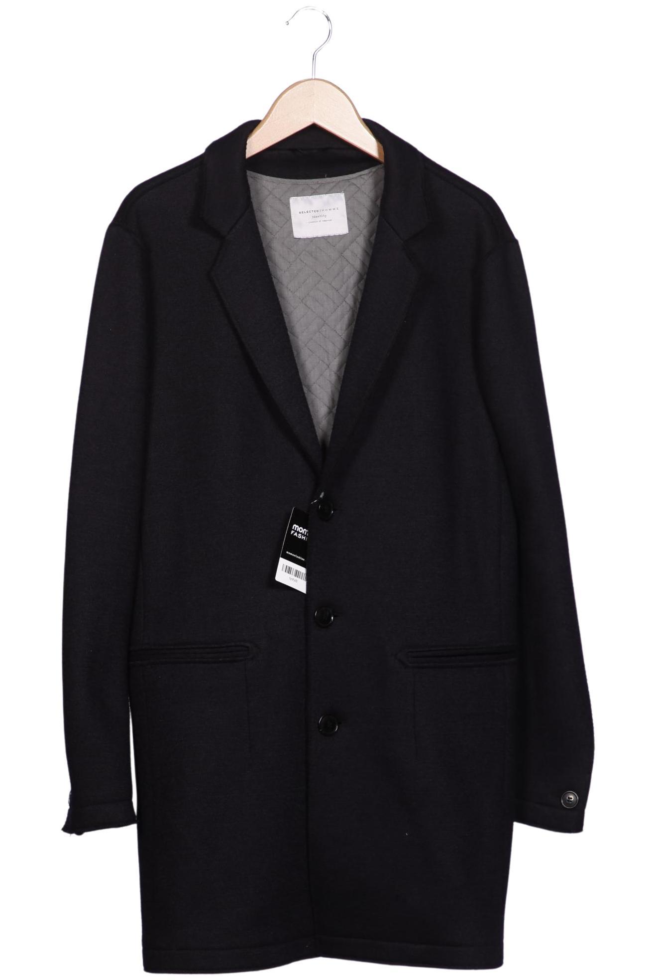 

Selected Herren Mantel, marineblau, Gr. 52