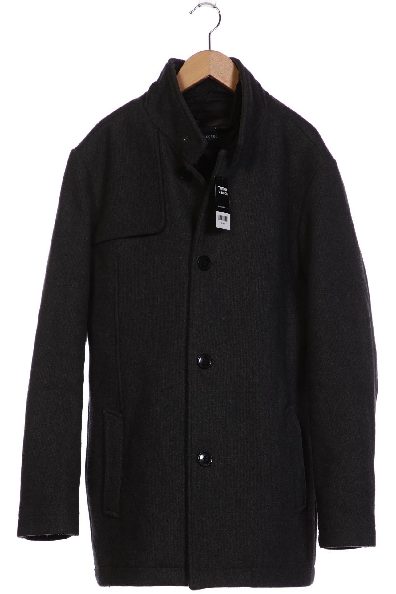 

Selected Herren Mantel, grau, Gr. 48