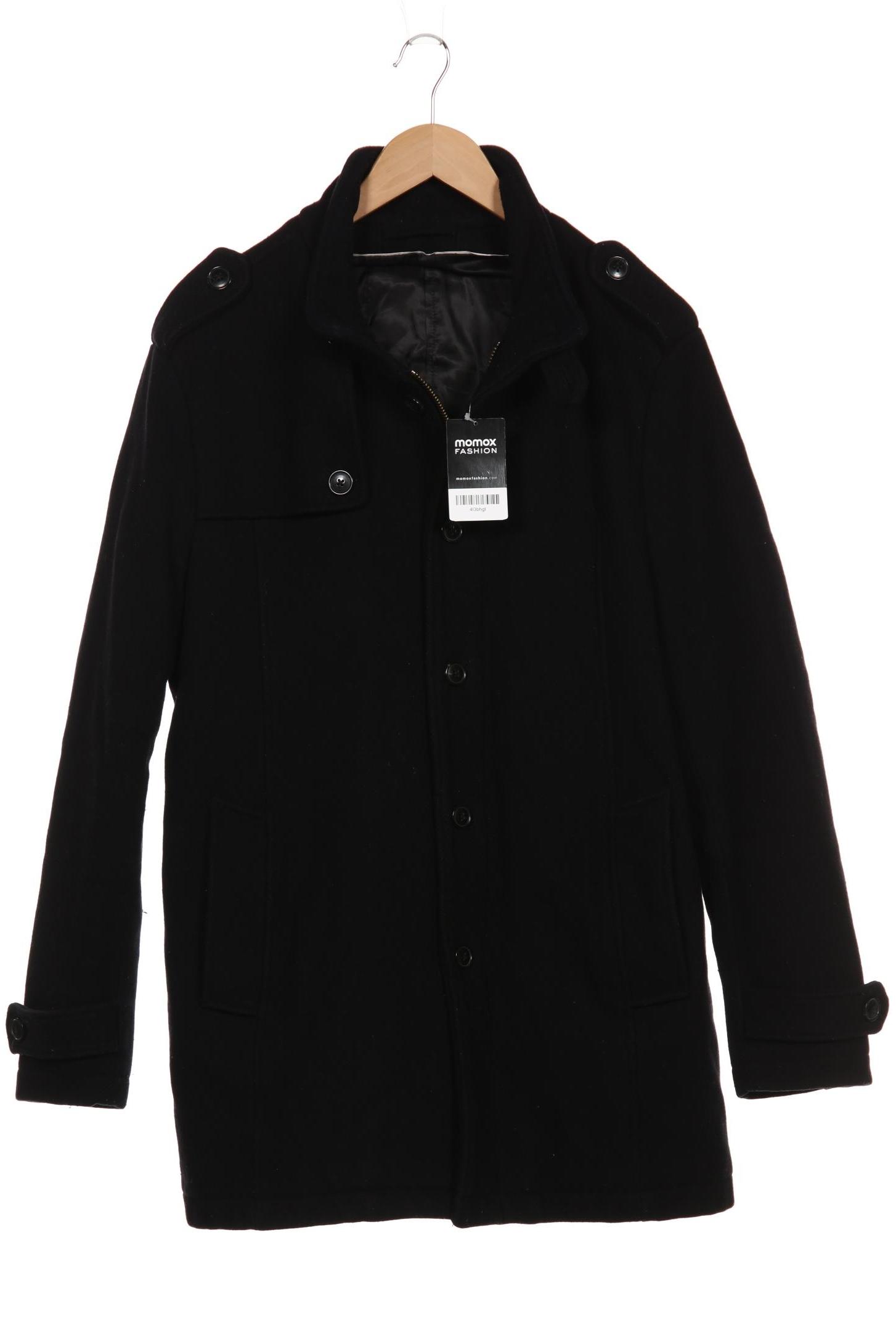 

Selected Herren Mantel, schwarz, Gr. 54