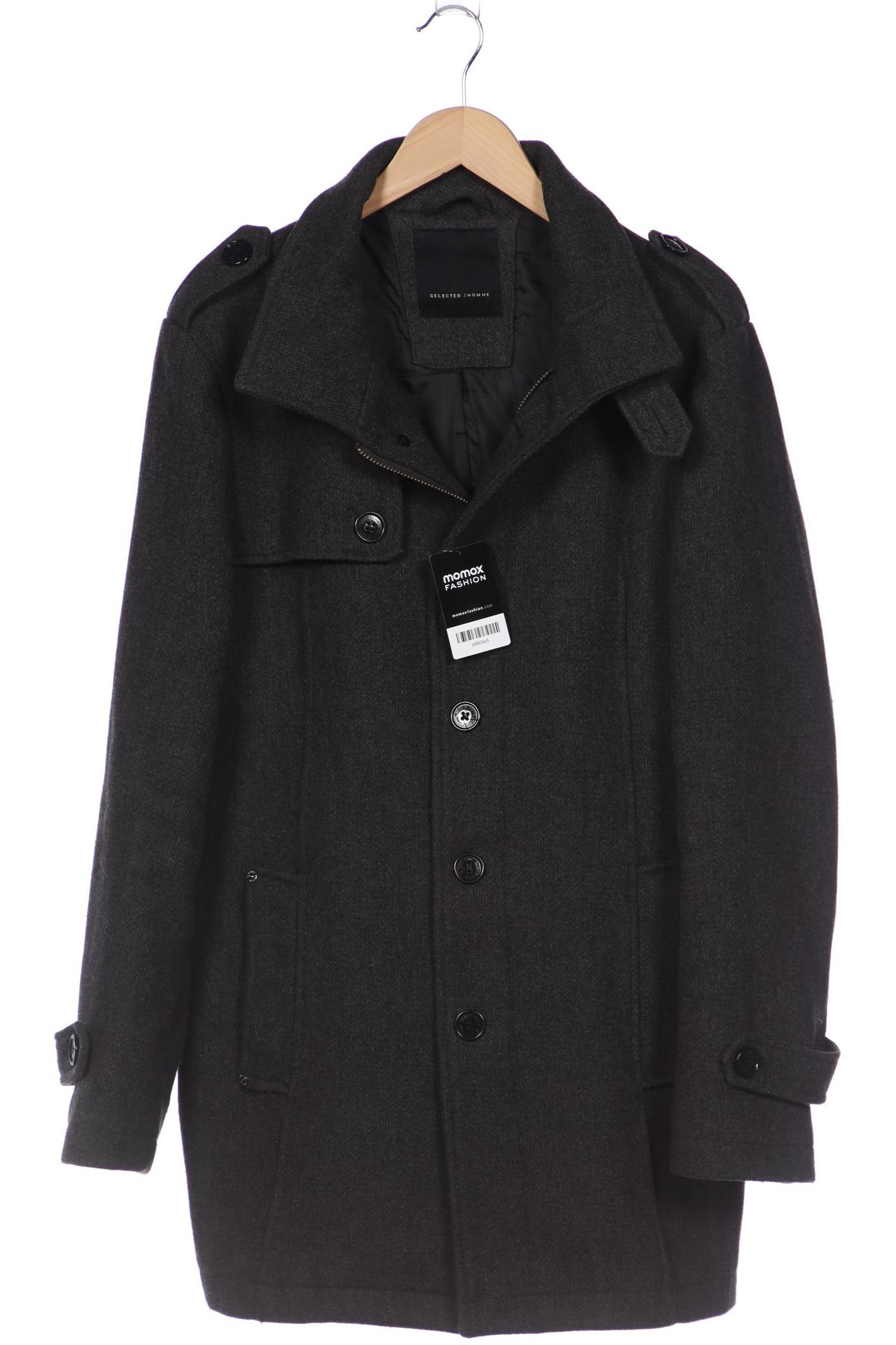 

Selected Herren Mantel, grau, Gr. 54