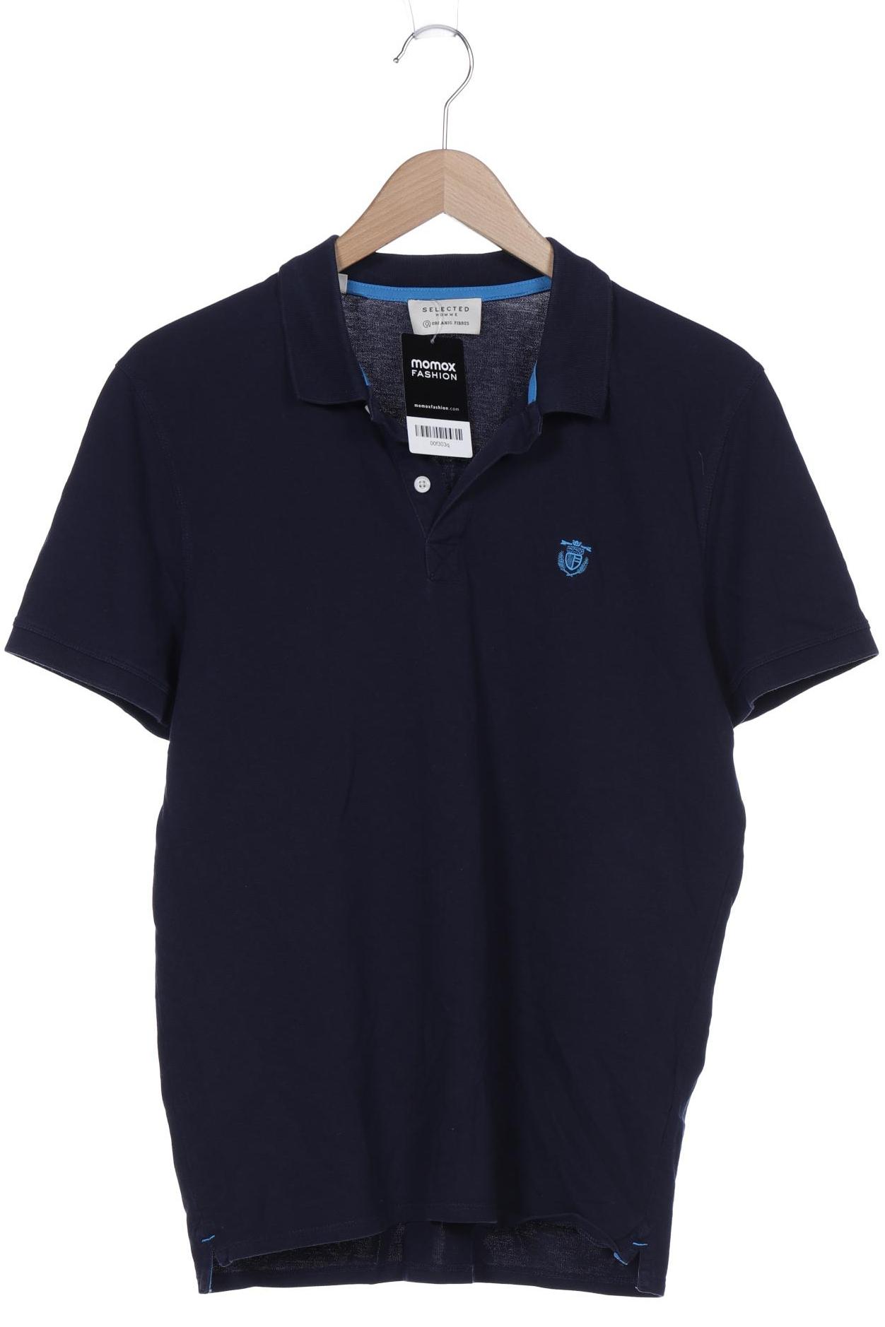 

SELECTED Herren Poloshirt, marineblau