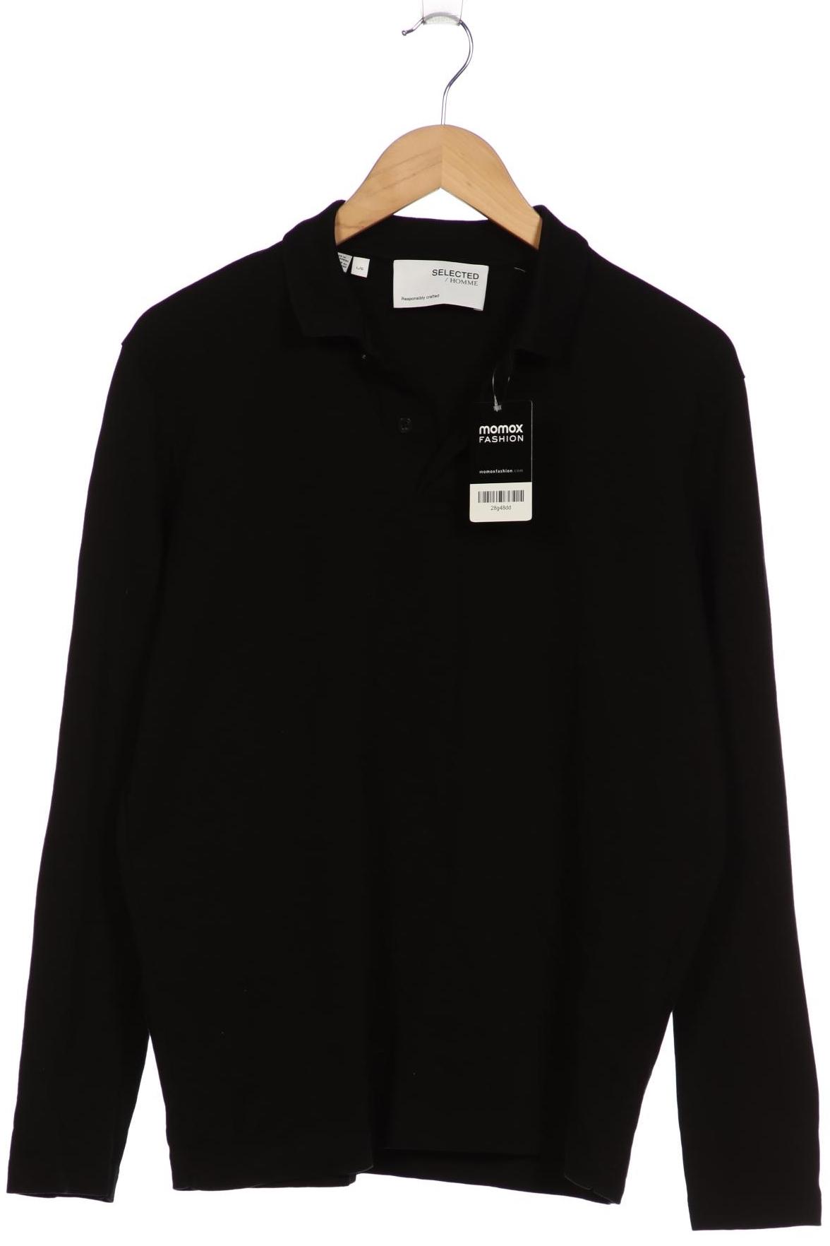 

Selected Herren Poloshirt, schwarz, Gr. 52