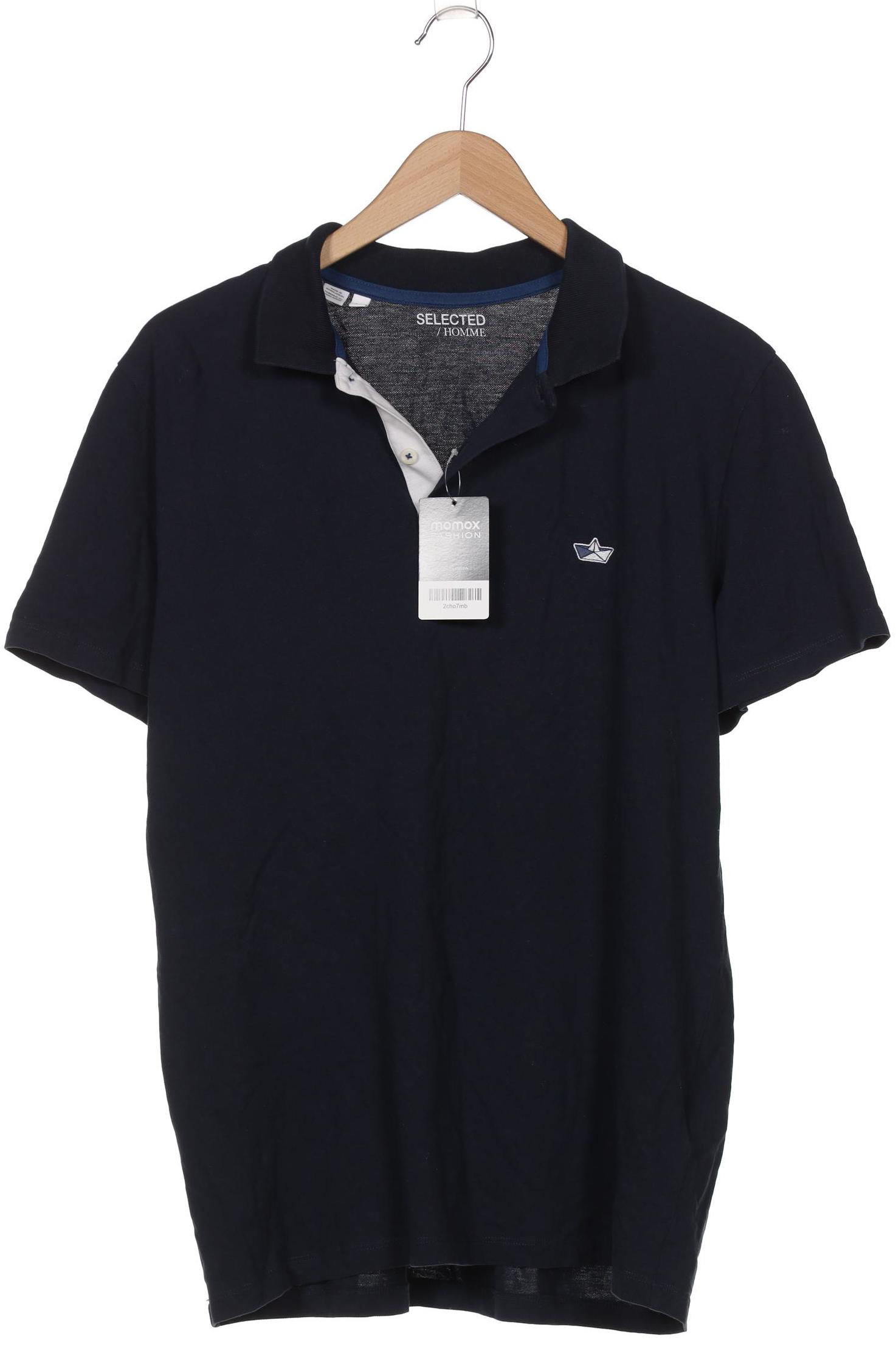 

Selected Herren Poloshirt, marineblau, Gr. 52