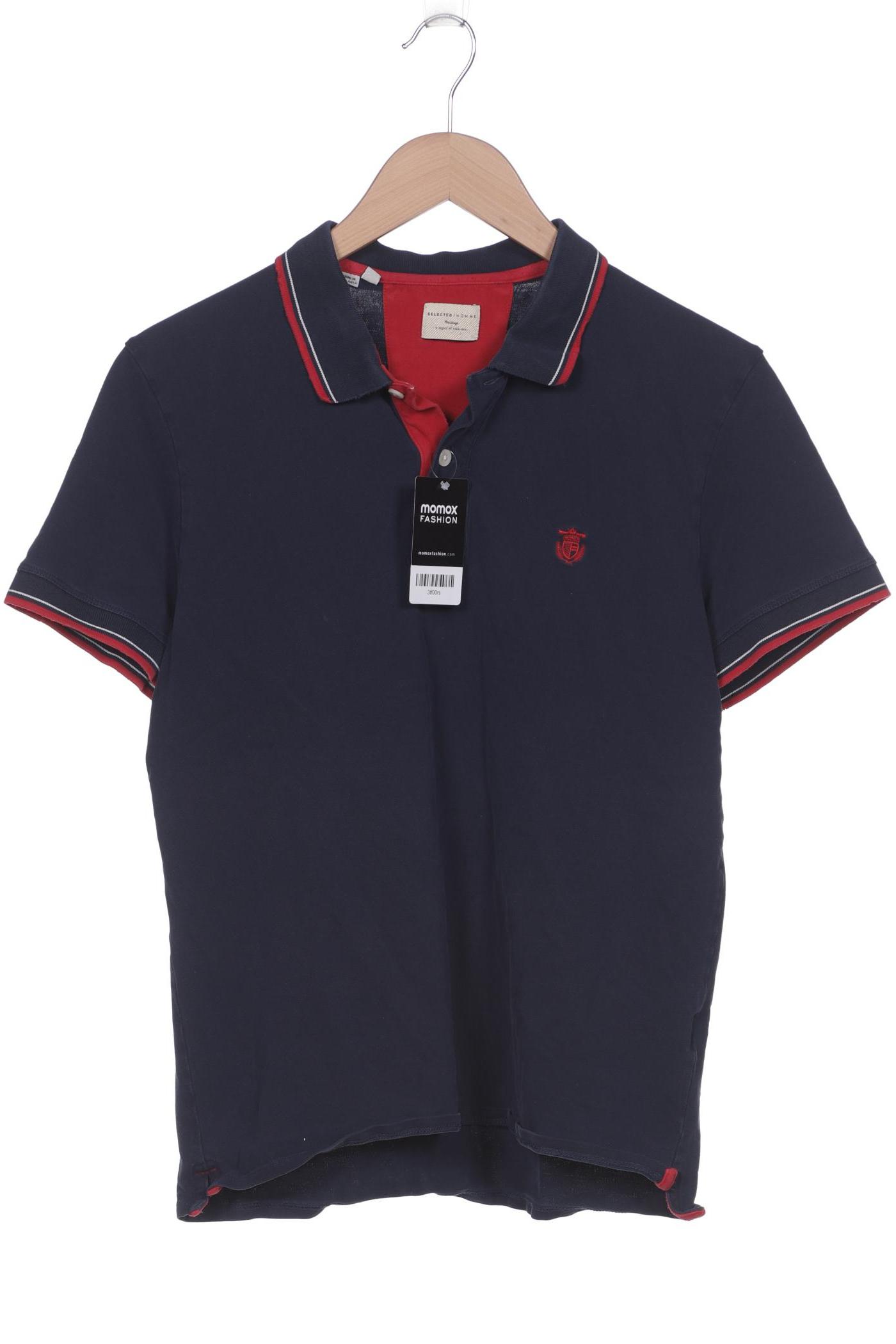 

SELECTED Herren Poloshirt, marineblau