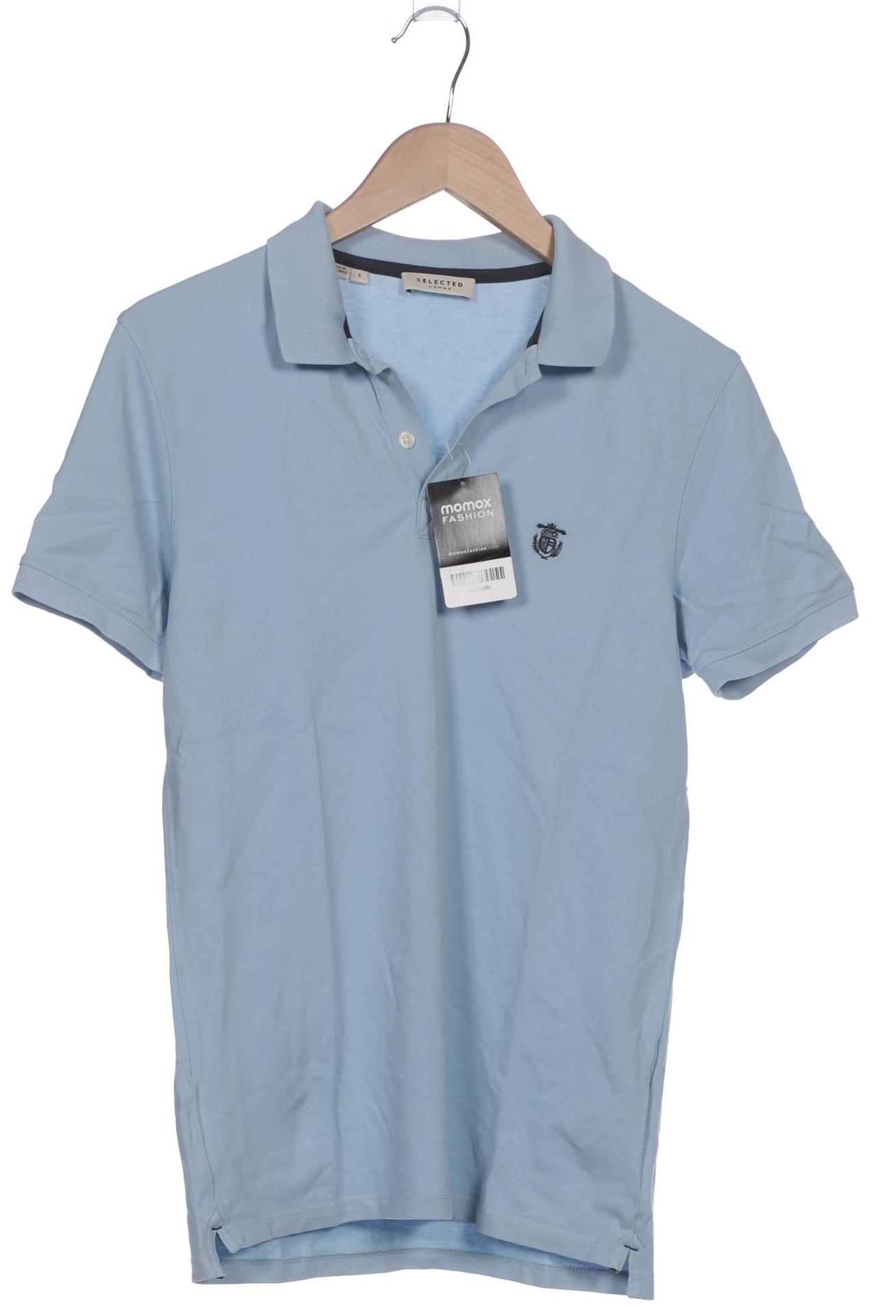

Selected Herren Poloshirt, hellblau, Gr. 46