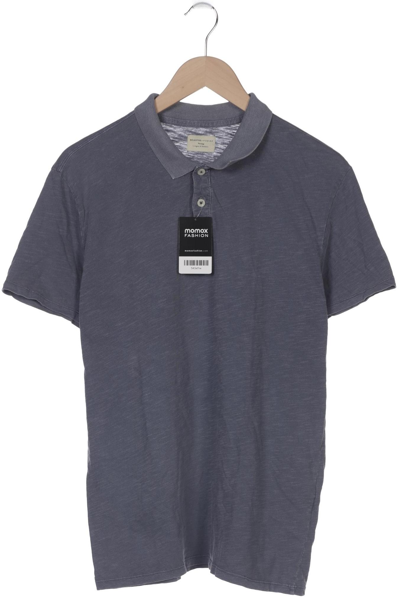 

Selected Herren Poloshirt, blau, Gr. 52