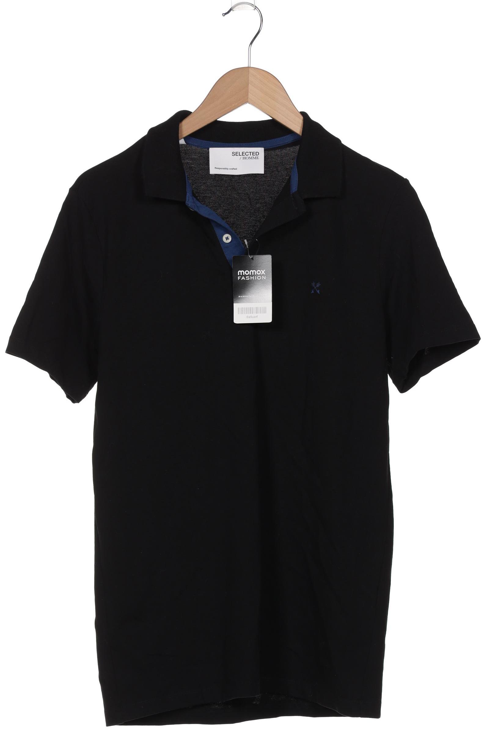 

Selected Herren Poloshirt, schwarz, Gr. 48