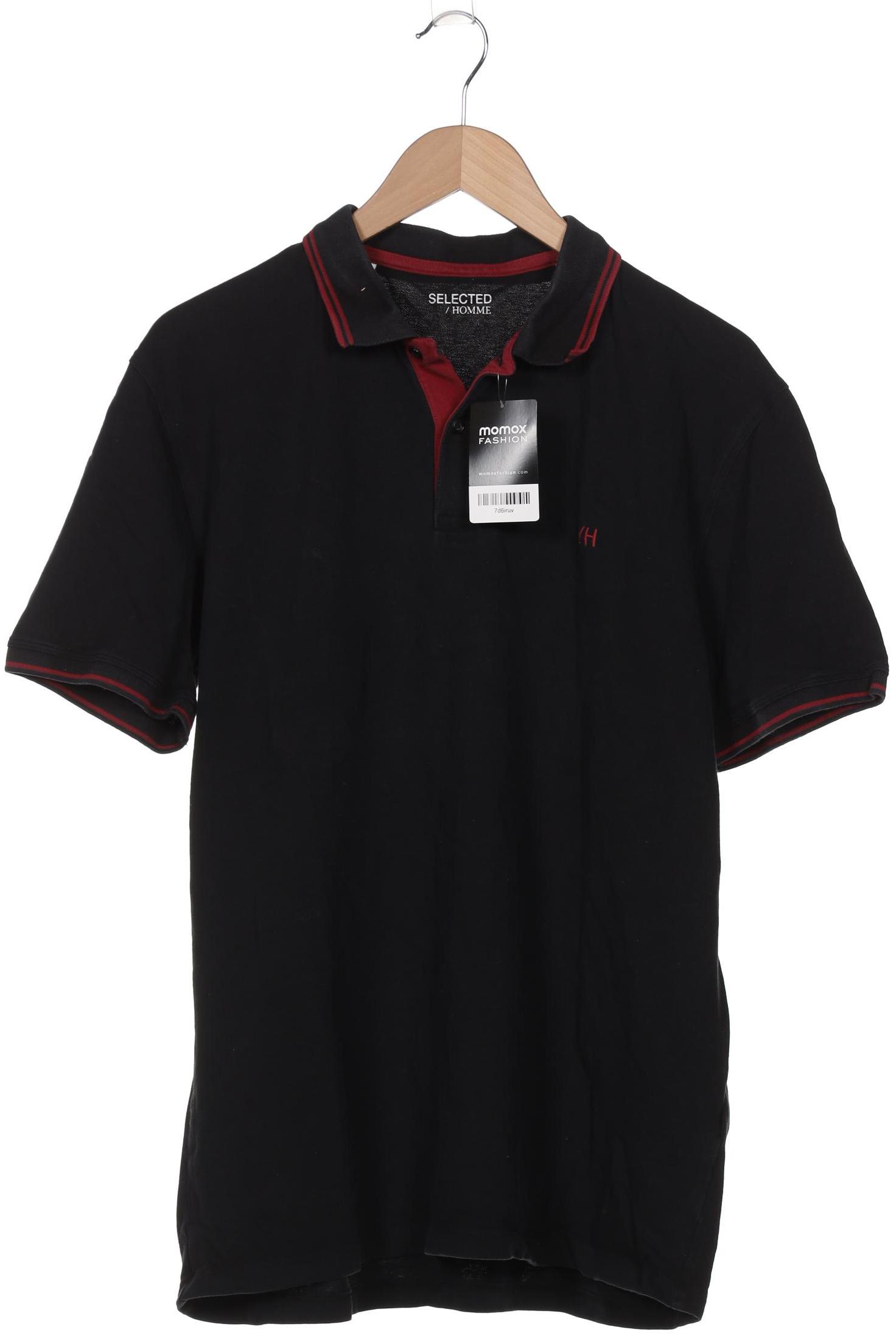 

Selected Herren Poloshirt, schwarz, Gr. 56