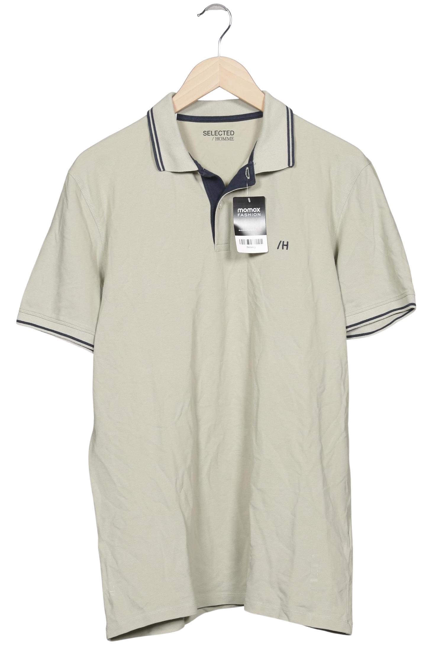 

Selected Herren Poloshirt, beige, Gr. 54