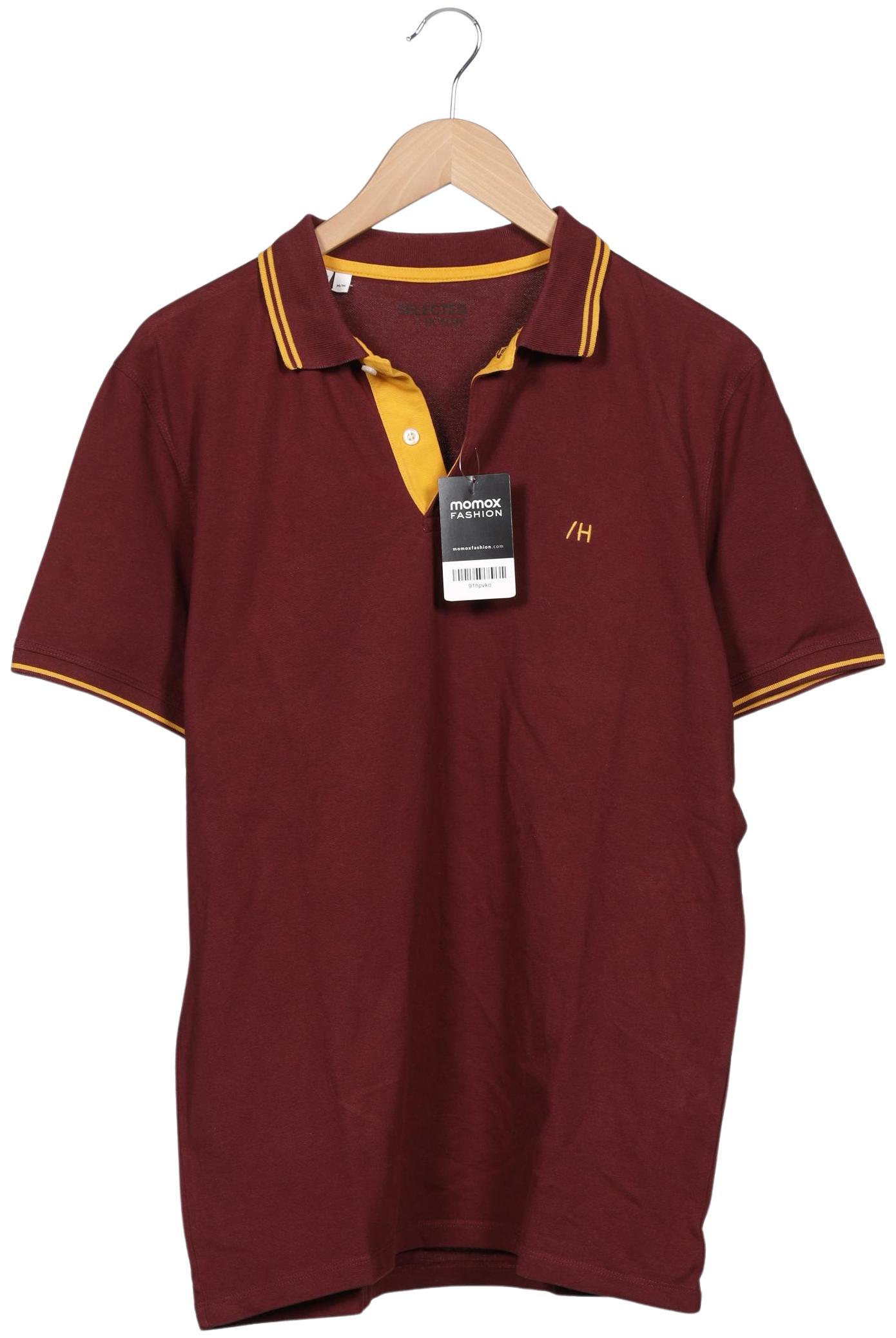 

Selected Herren Poloshirt, bordeaux, Gr. 48