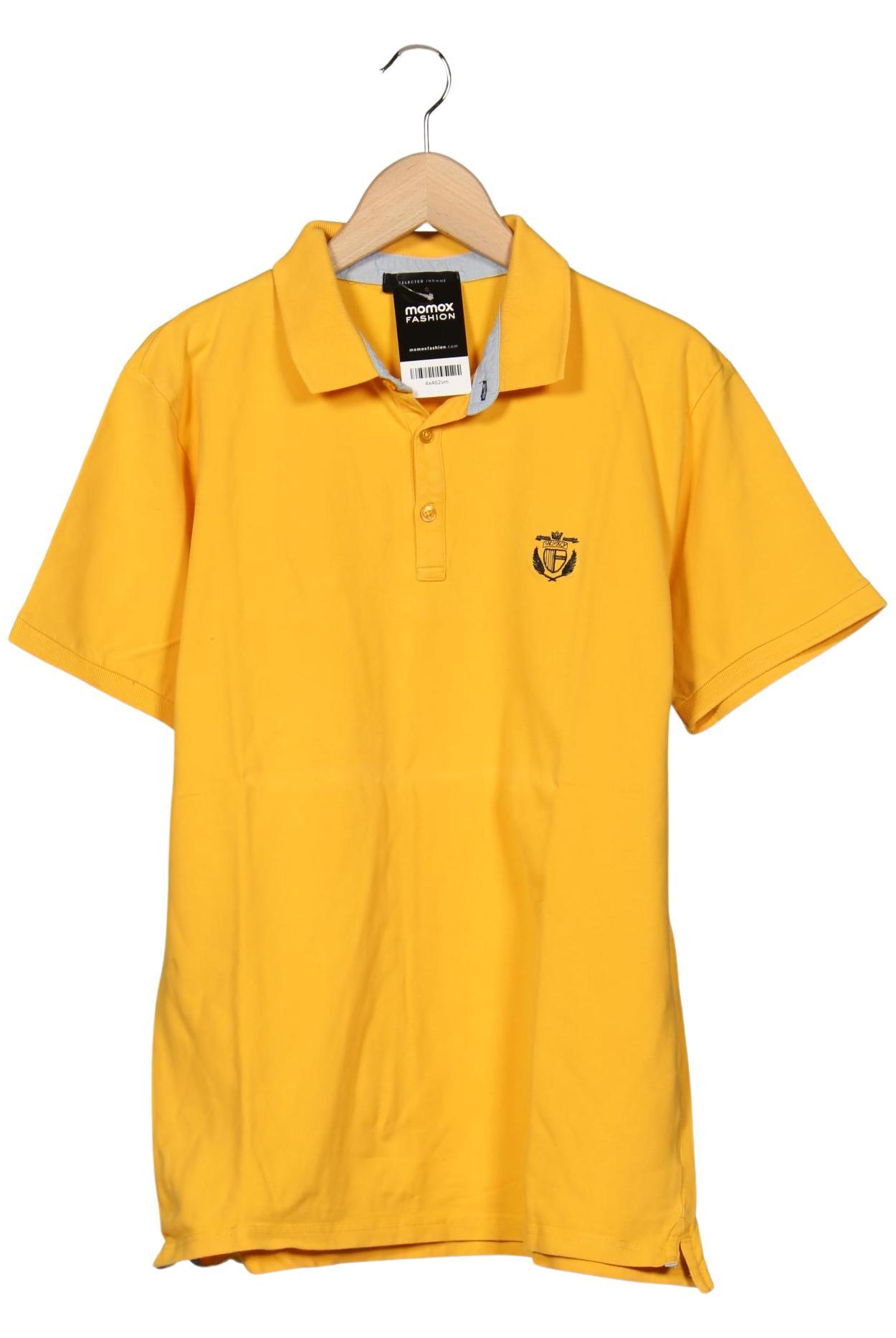 Thumbnail - Selected Herren Poloshirt, gelb, Gr. 54