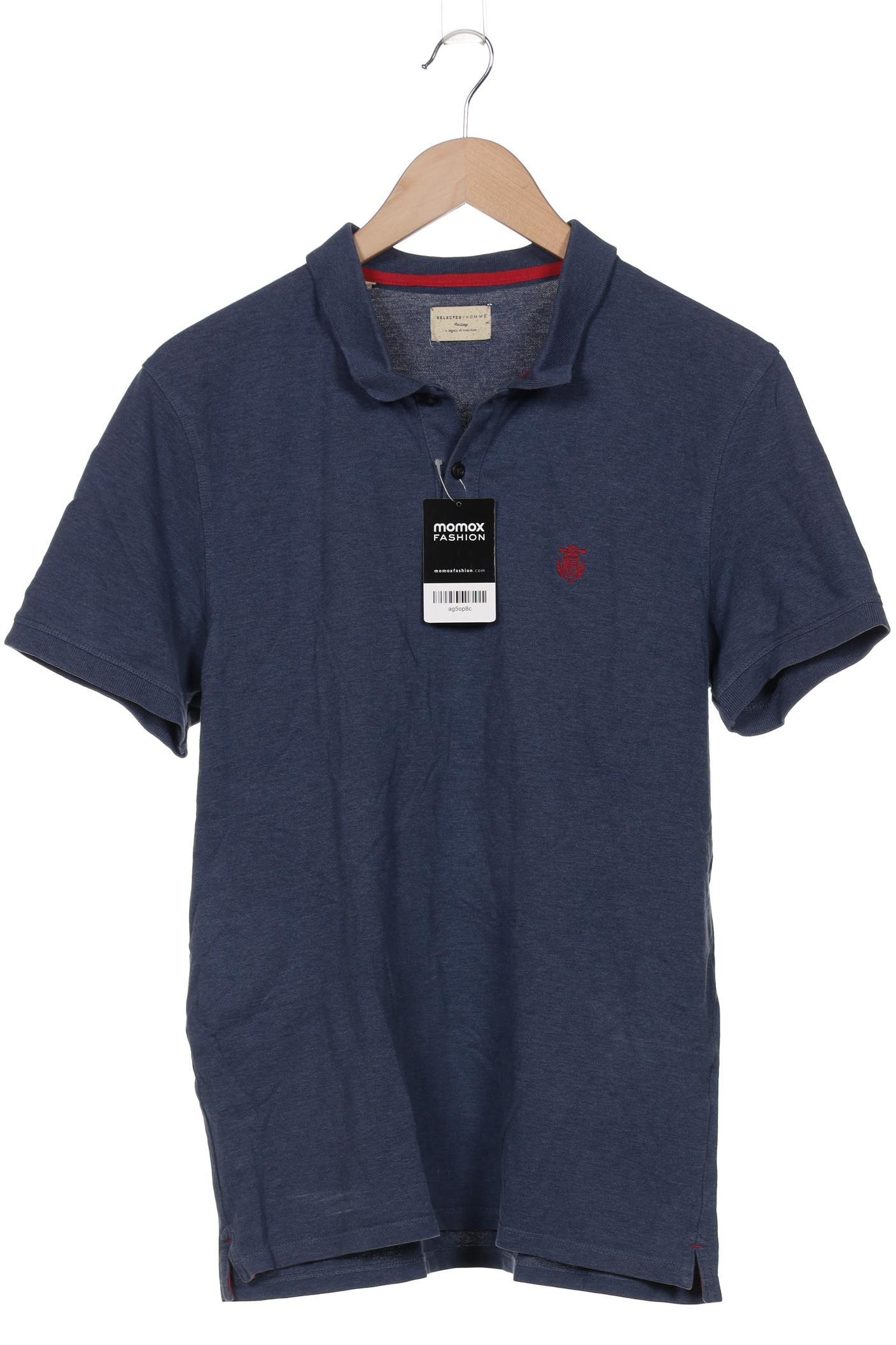 

Selected Herren Poloshirt, marineblau, Gr. 52