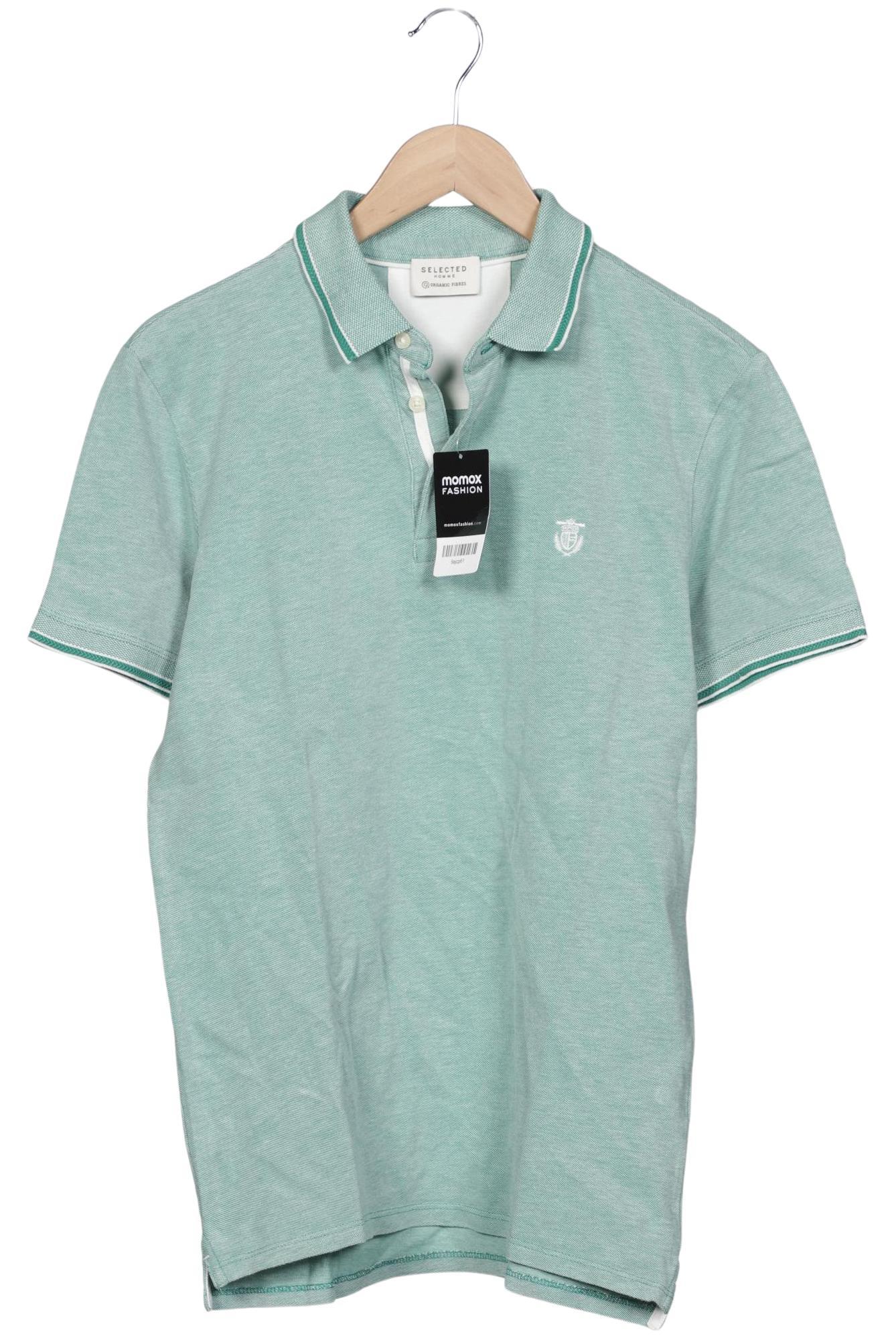 

Selected Herren Poloshirt, türkis, Gr. 52