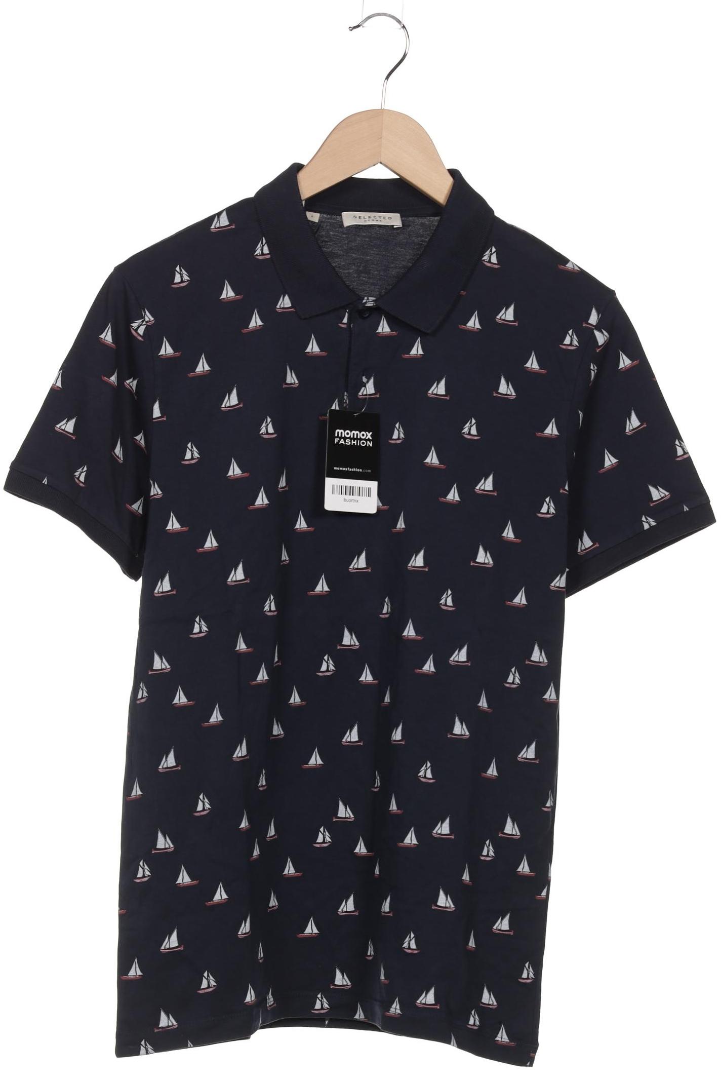 

Selected Herren Poloshirt, marineblau, Gr. 52