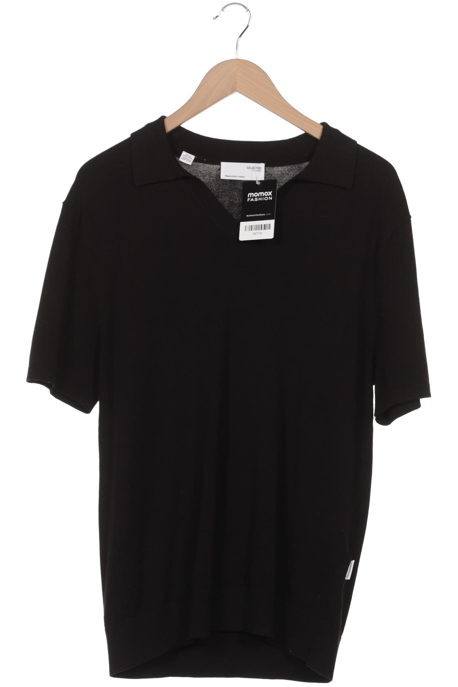 

Selected Herren Poloshirt, schwarz, Gr. 52