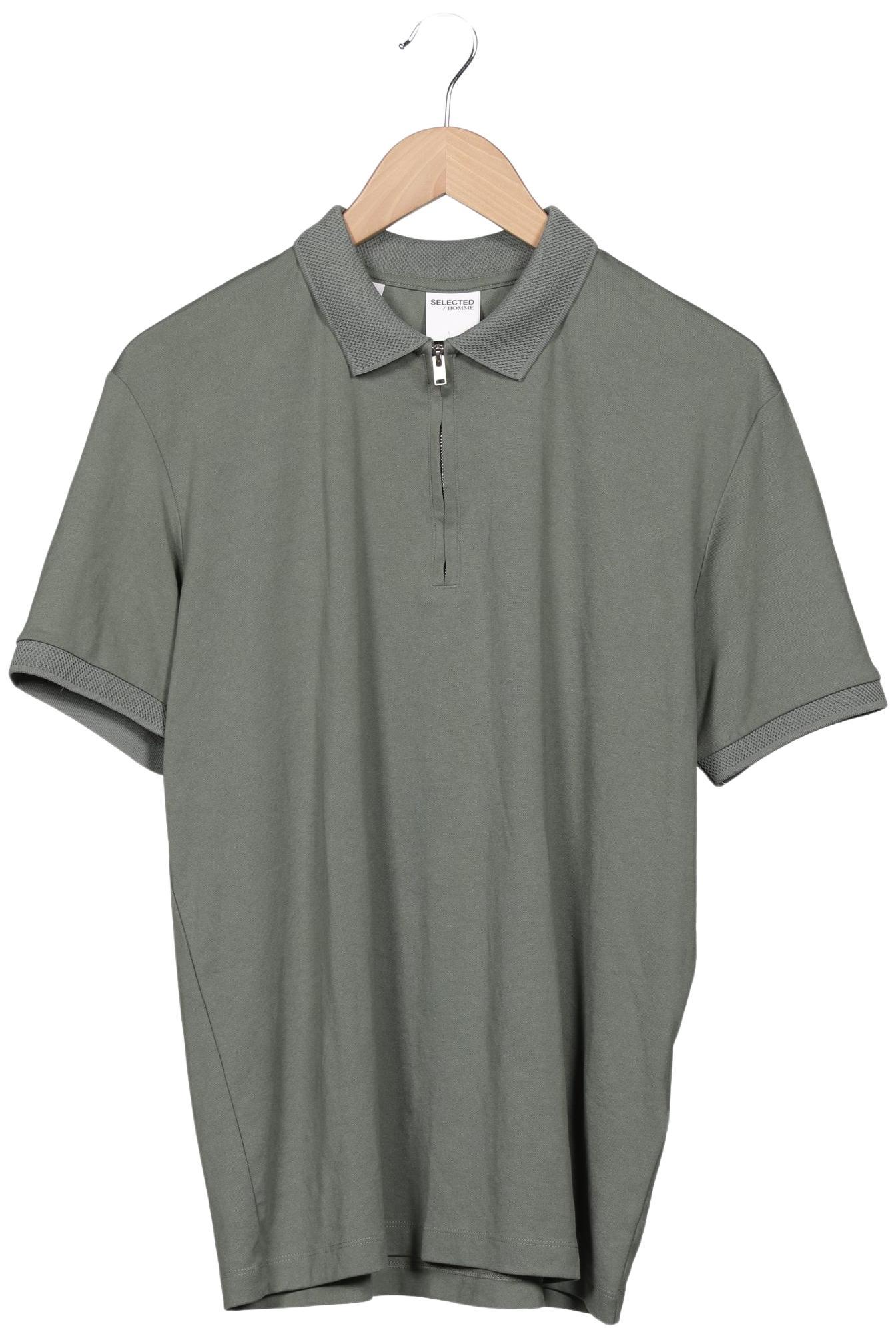 Thumbnail - Selected Herren Poloshirt, türkis, Gr. 52