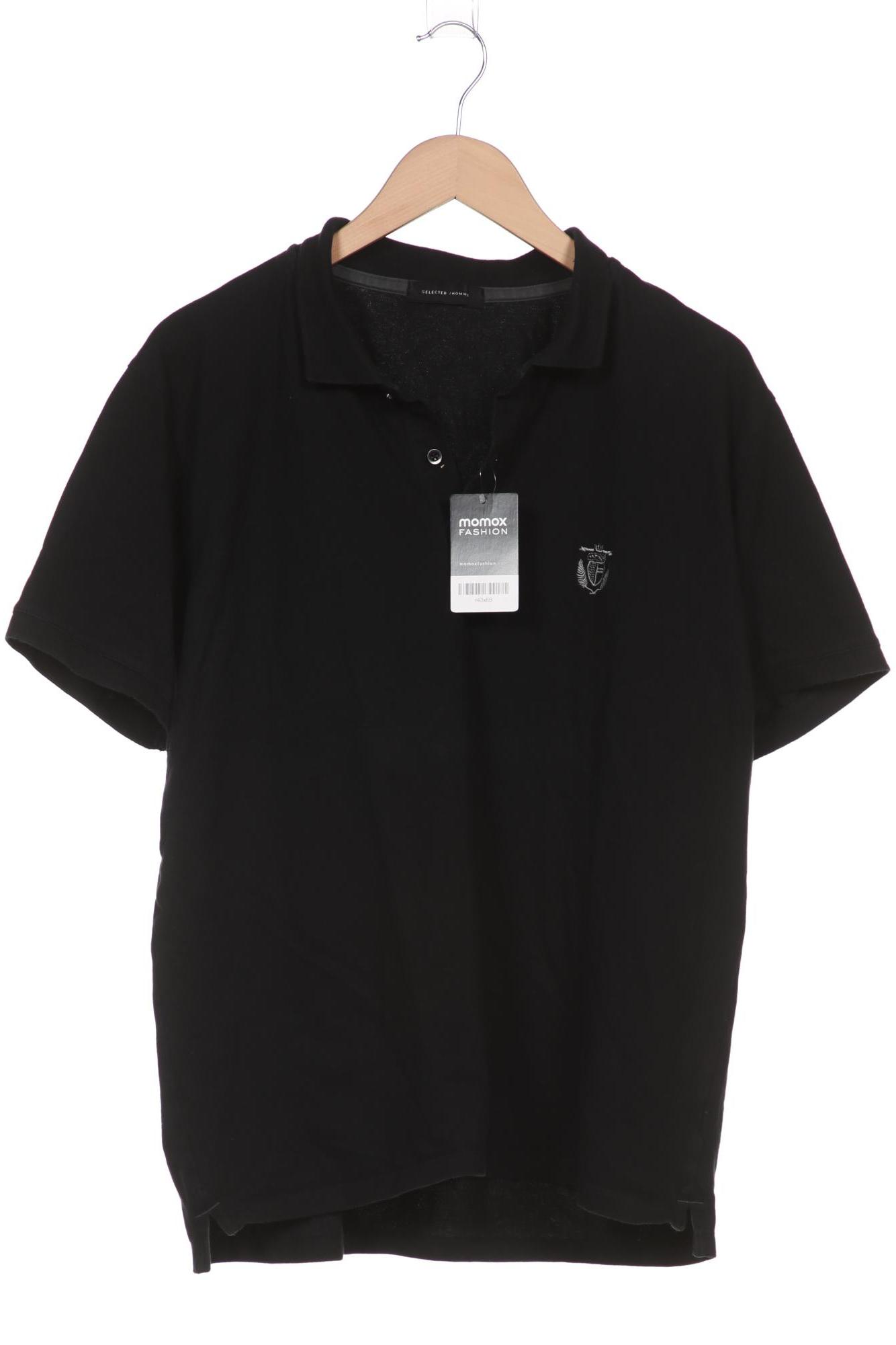 

Selected Herren Poloshirt, schwarz, Gr. 56