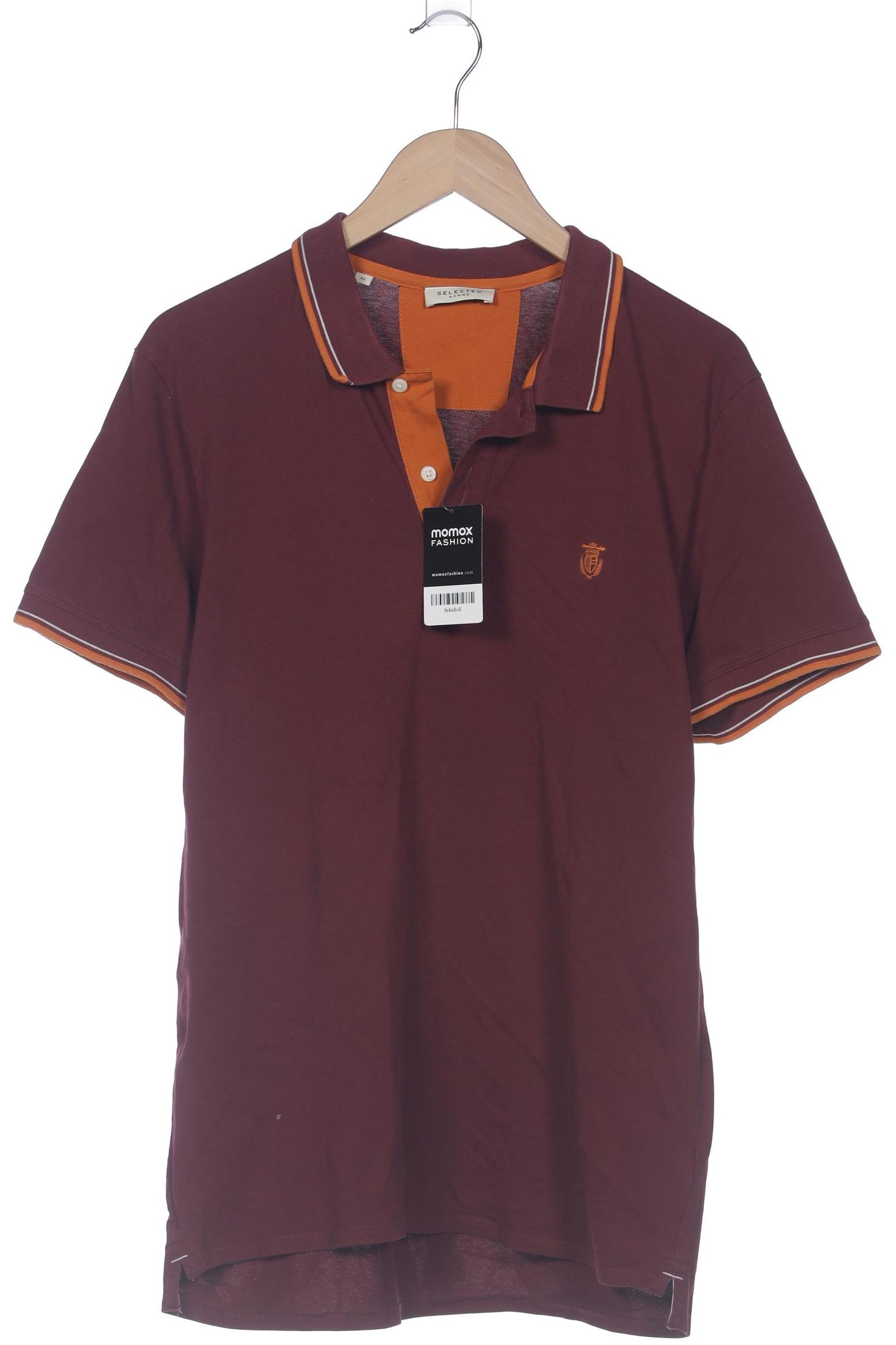 

Selected Herren Poloshirt, bordeaux, Gr. 54