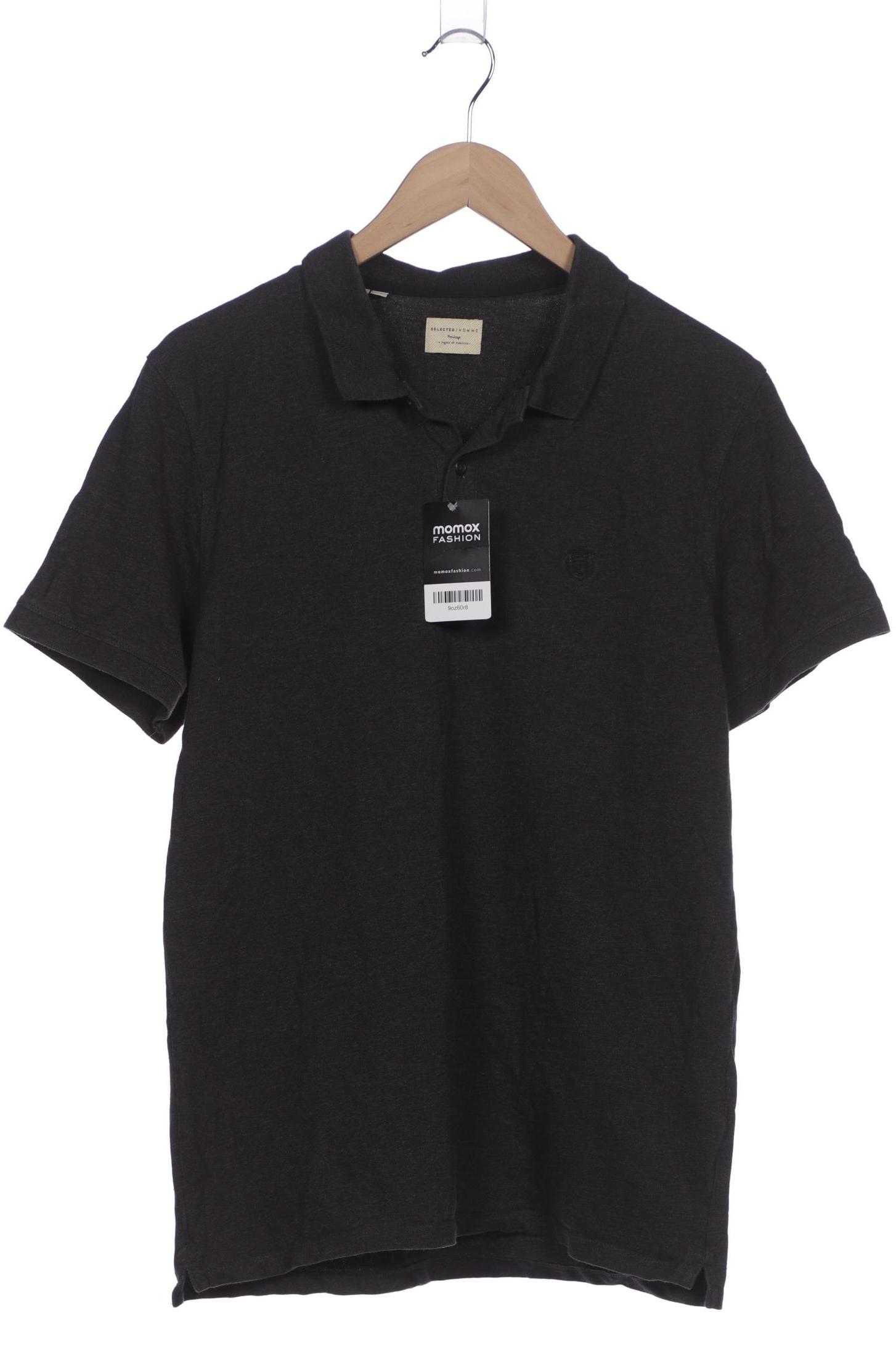 Thumbnail - Selected Herren Poloshirt, grau, Gr. 54