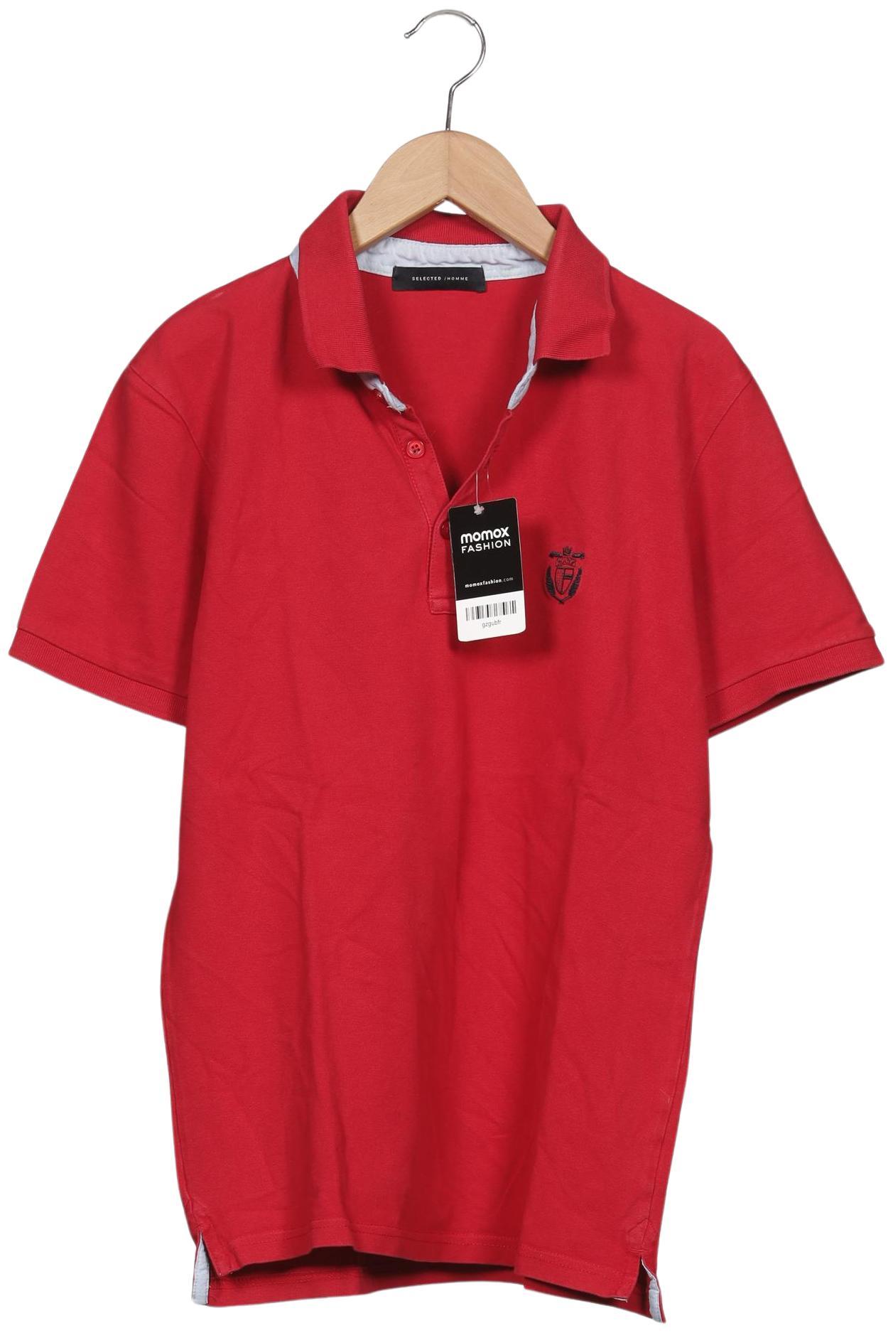 Thumbnail - Selected Herren Poloshirt, rot, Gr. 46