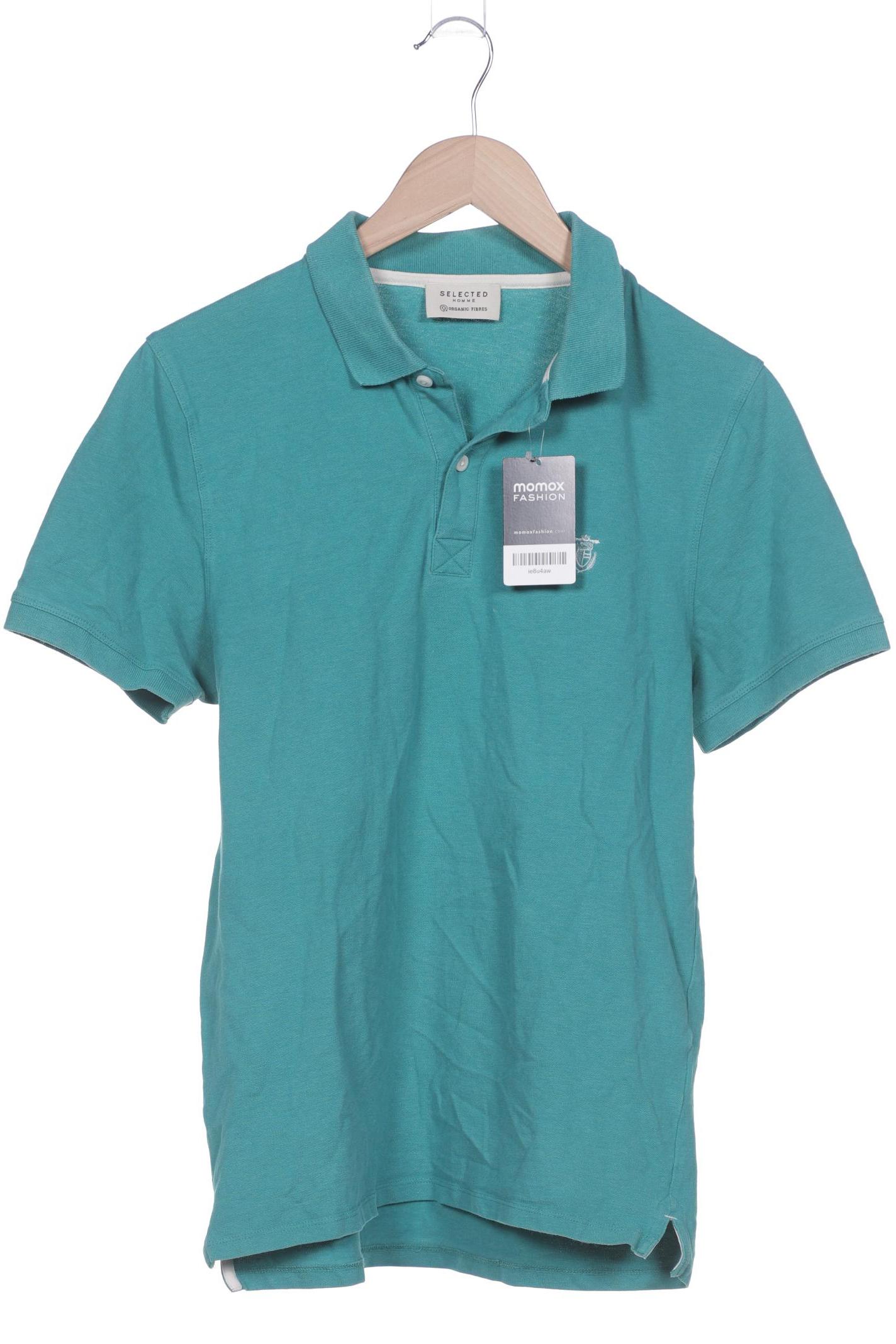 

Selected Herren Poloshirt, türkis, Gr. 48