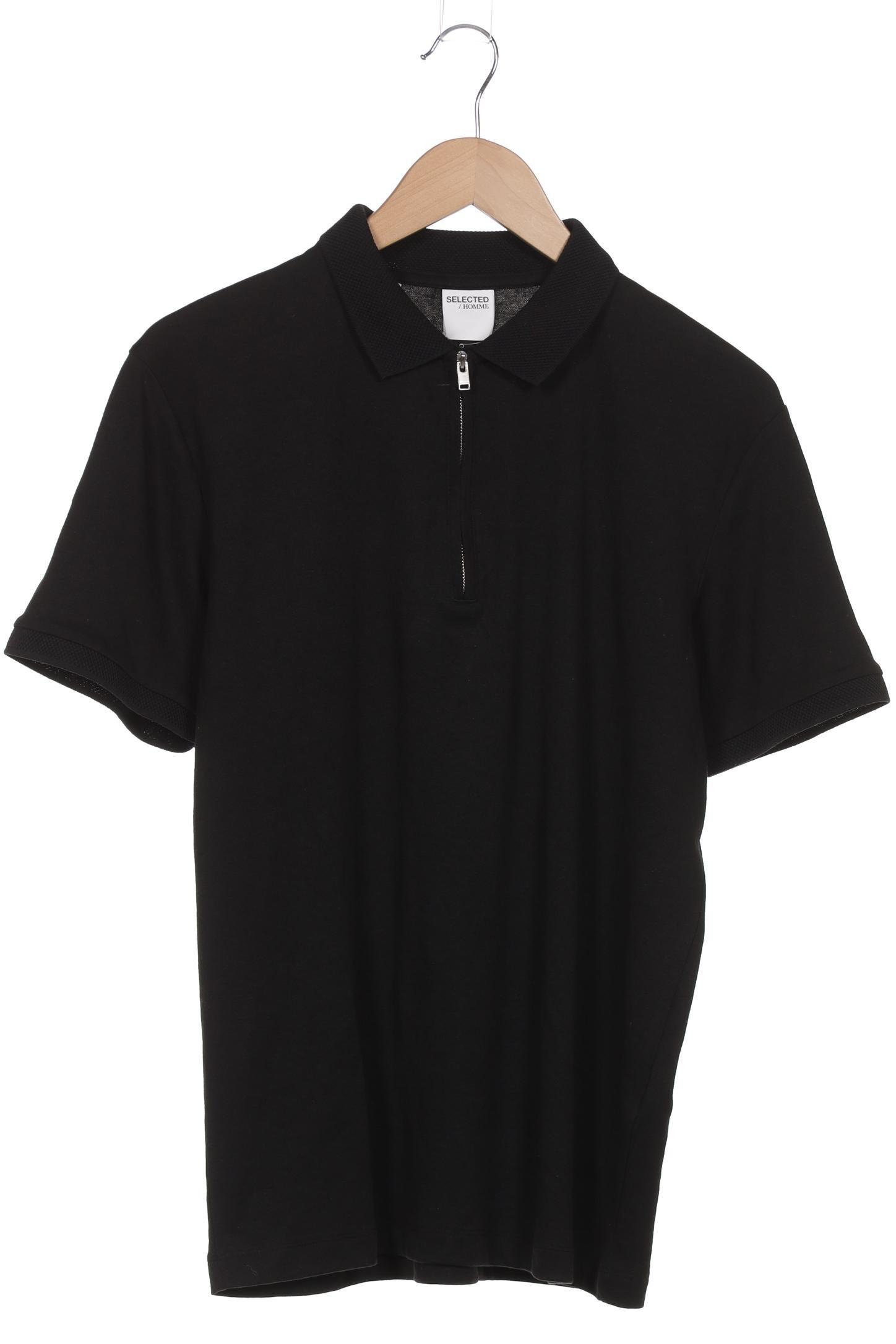 

Selected Herren Poloshirt, schwarz, Gr. 52