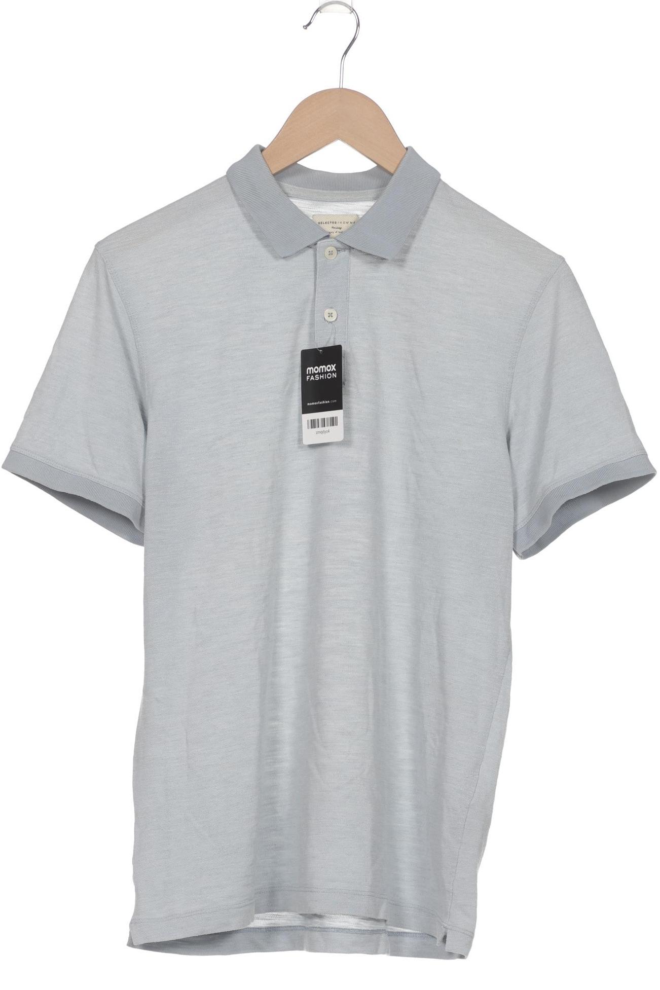 Thumbnail - Selected Herren Poloshirt, hellblau, Gr. 48
