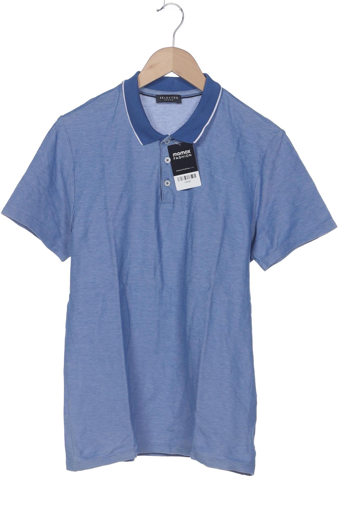 

Selected Herren Poloshirt, blau, Gr. 54
