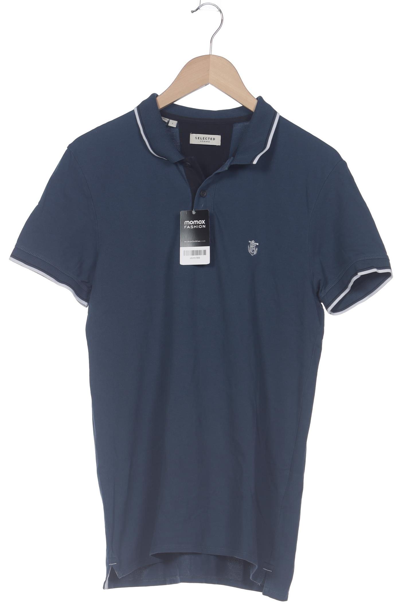 

Selected Herren Poloshirt, blau, Gr. 52