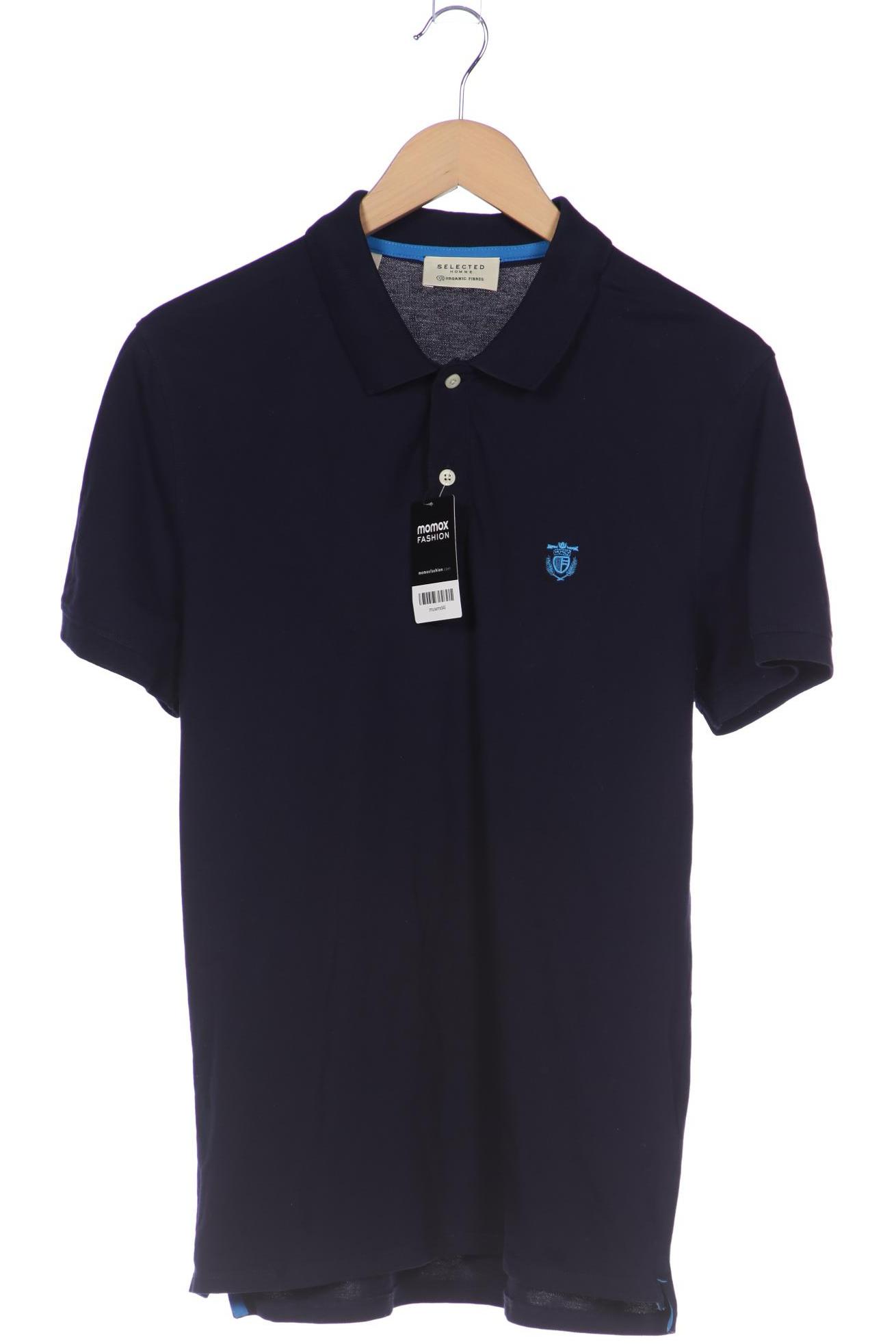 

SELECTED Herren Poloshirt, marineblau