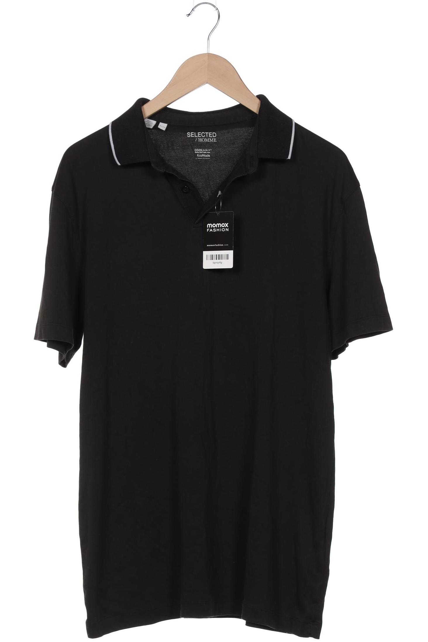 

Selected Herren Poloshirt, schwarz, Gr. 54