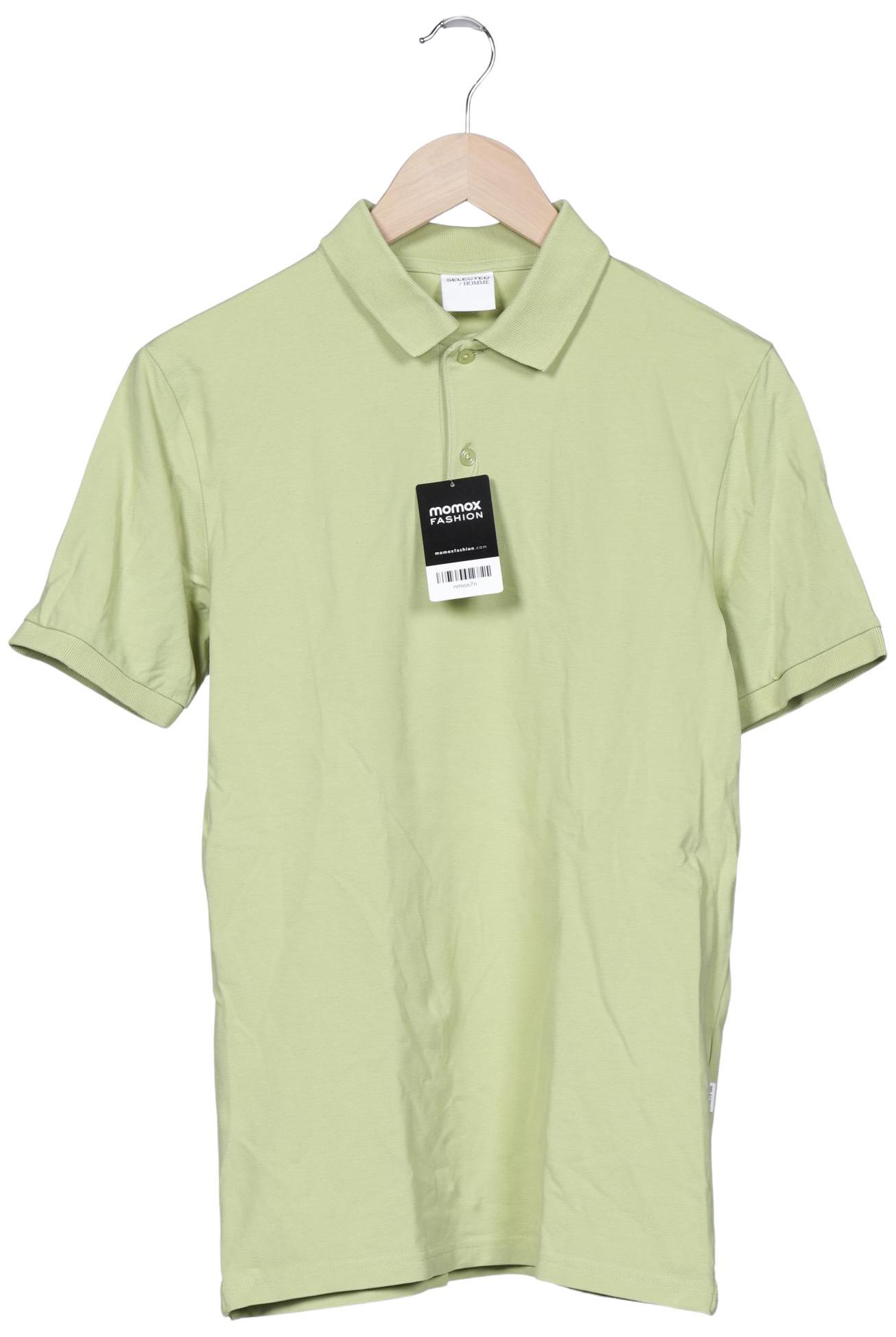 Thumbnail - Selected Herren Poloshirt, hellgrün, Gr. 48